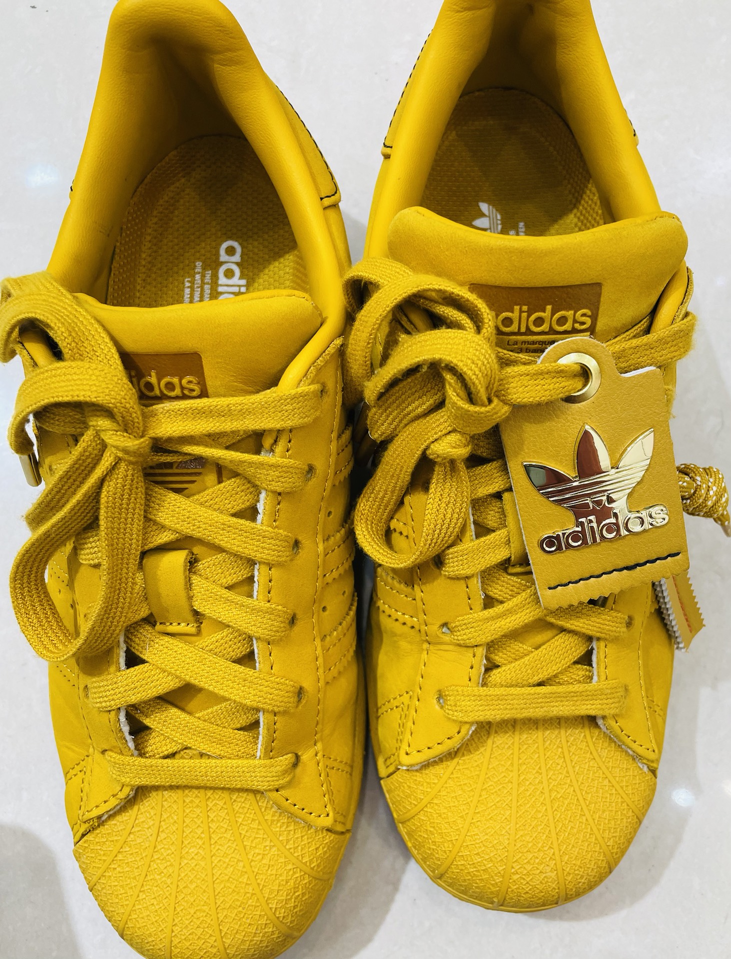 custom review-Adidas Originals Superstar Series Low Топ Скейтборд Кроссовки Унисекс Желтый