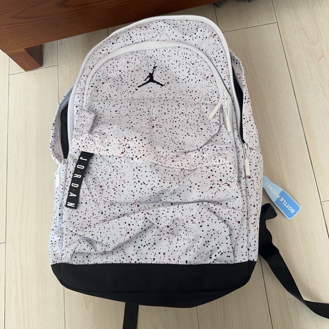 有大神帮忙看看真假嘛 jordan 满天星 学生休闲 织物 书包背包双肩包