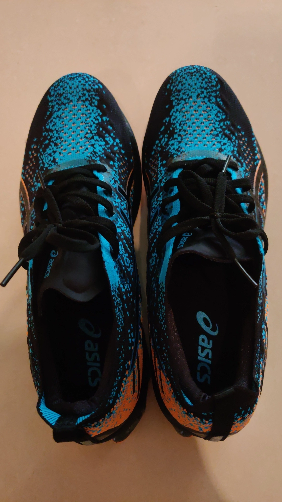 custom review-Asics Gel Kinsei Blast Комфортная ткань устойчивая к истиранию дышащая низкий топ беговые кроссовки мужской черный синий