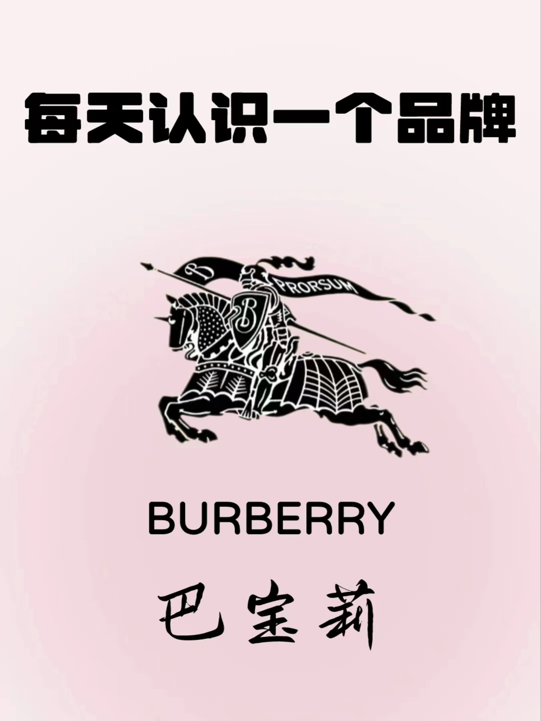 burberry新标和老标图片