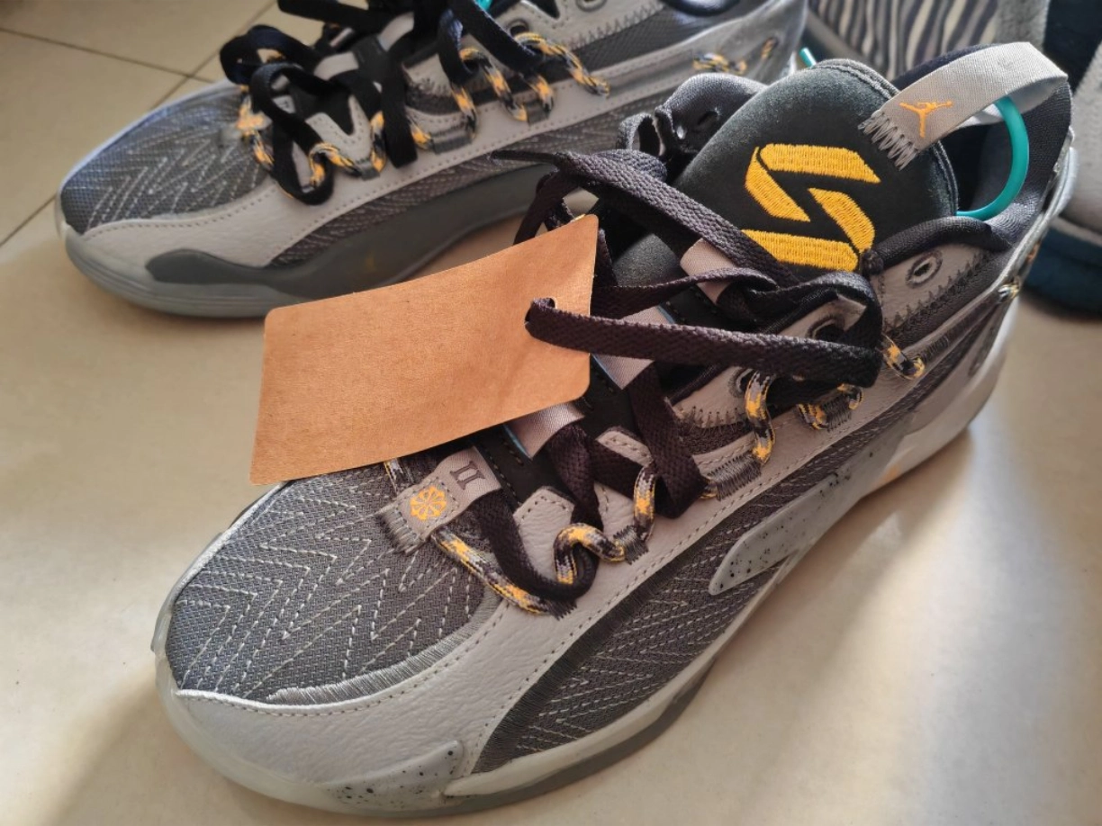 custom review-Jordan Luka 2 MID Топ Баскетбольные Кроссовки Мужские Серые