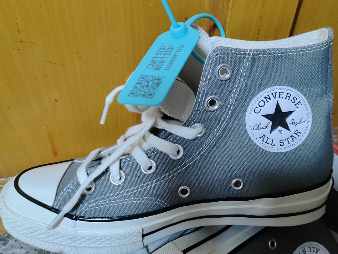 custom review-Converse Chuck 70 Chuck 70 High Топ Кеды Унисекс Серый