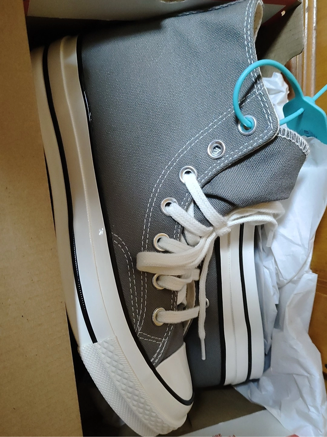 custom review-Converse Chuck 70 Chuck 70 High Топ Кеды Унисекс Серый