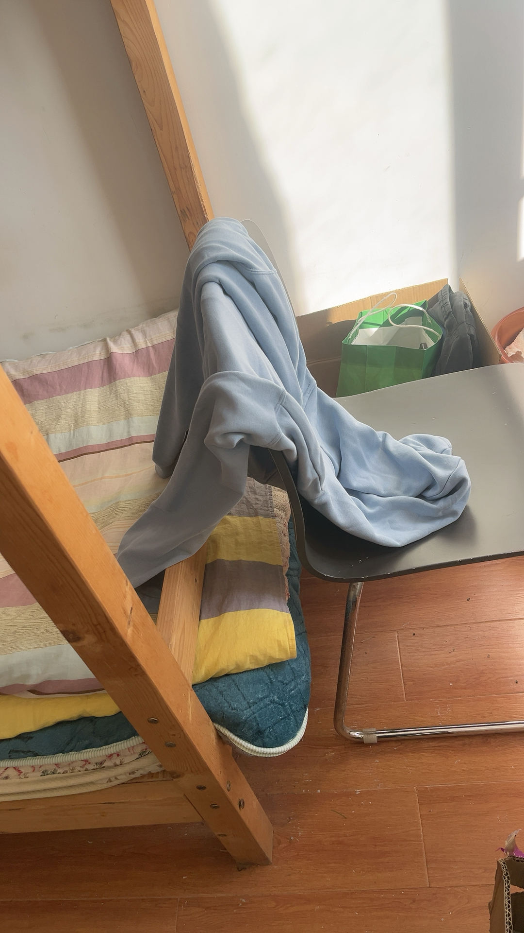 custom review-Jordan Essentials Толстовка Мужская Синяя Серый