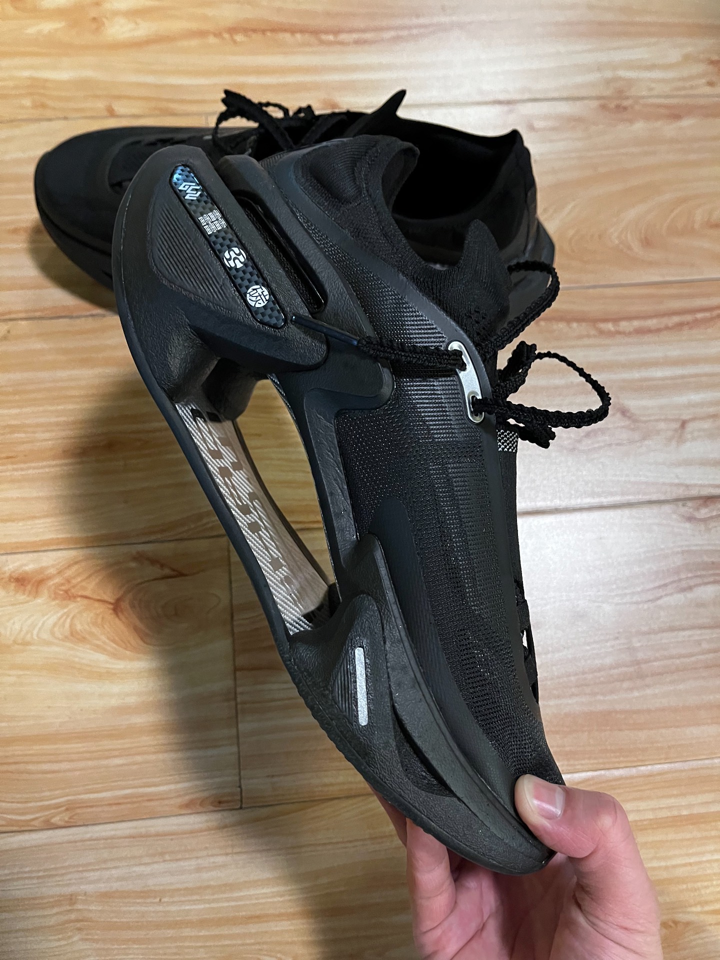 custom review-Лайнер Shadow 3,0 Low Top Технология LINING BOOM Гоночные Беговые Кроссовки Унисекс Черный