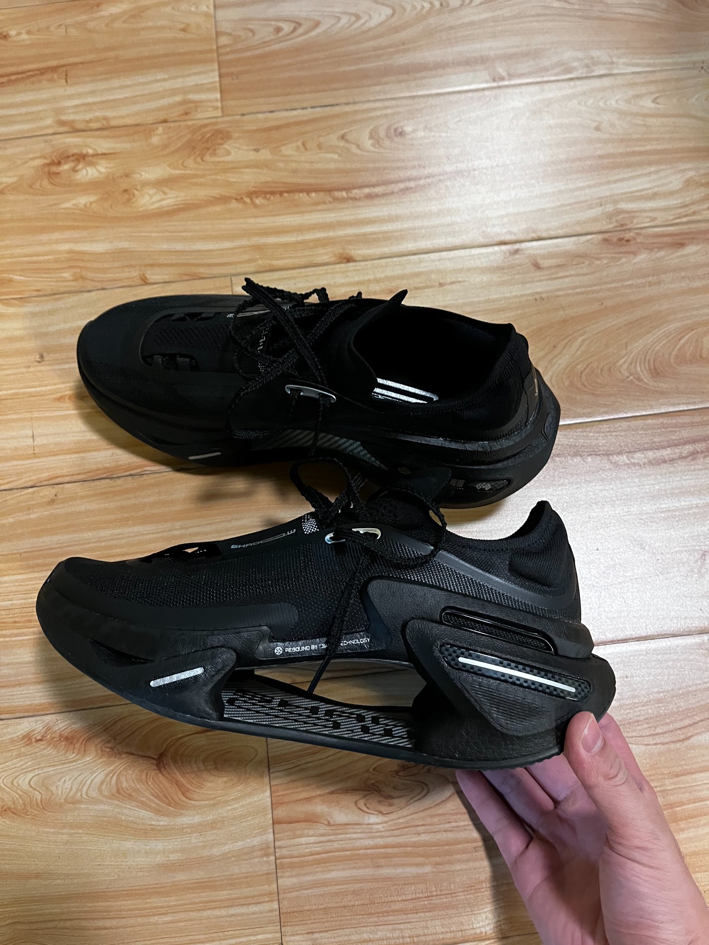 custom review-Лайнер Shadow 3,0 Low Top Технология LINING BOOM Гоночные Беговые Кроссовки Унисекс Черный