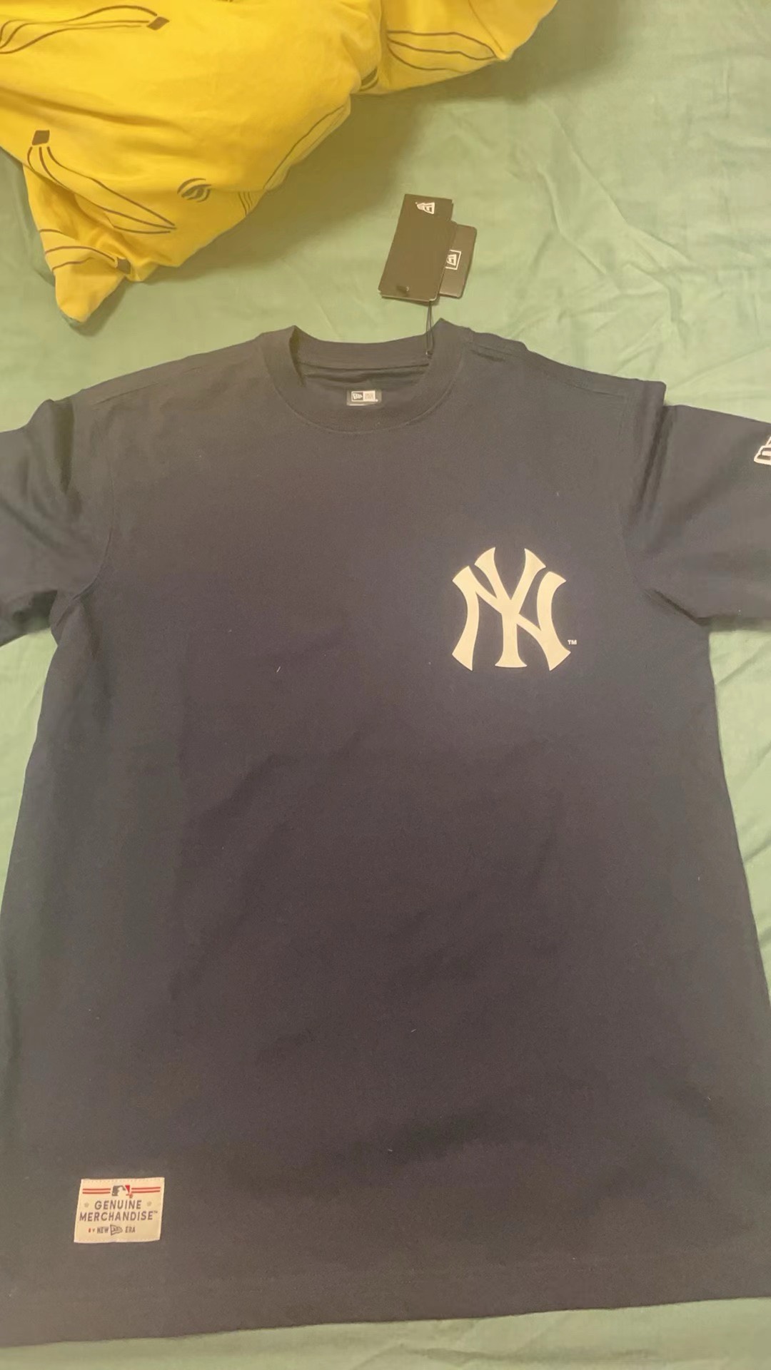 custom review-New Era T-Shirt Унисекс Темно-синий