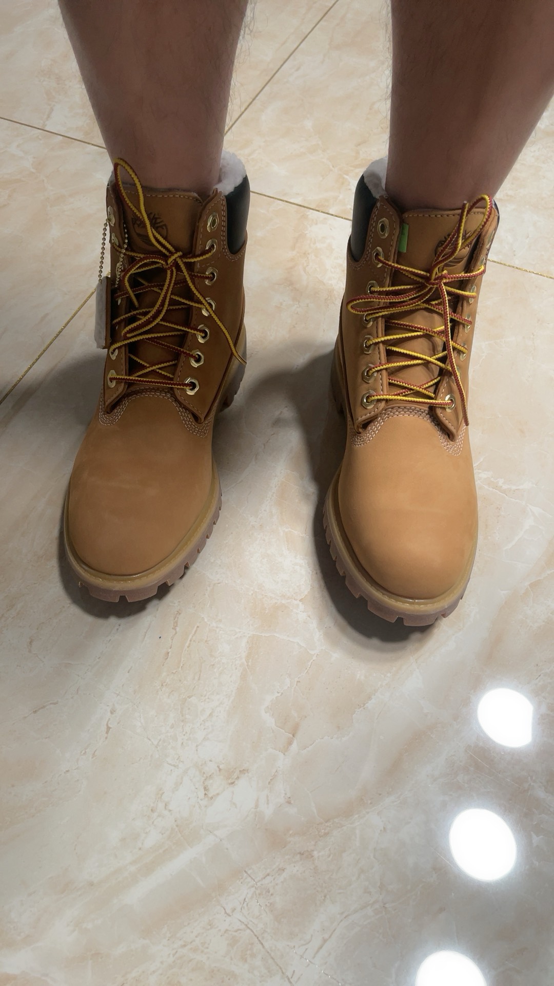 custom review-Timberland PREMIUM Термические Устойчивые к истиранию Носки Crew Outdoor Мужские Earth Желтые