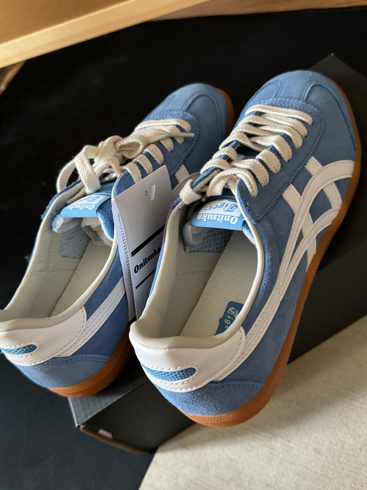 スニーカー Onitsuka Tiger TOKUTEN Training Blue UNISEX NEW Onitsuka Tiger Tokuten Unisex Low-Cut Breathable Casual
