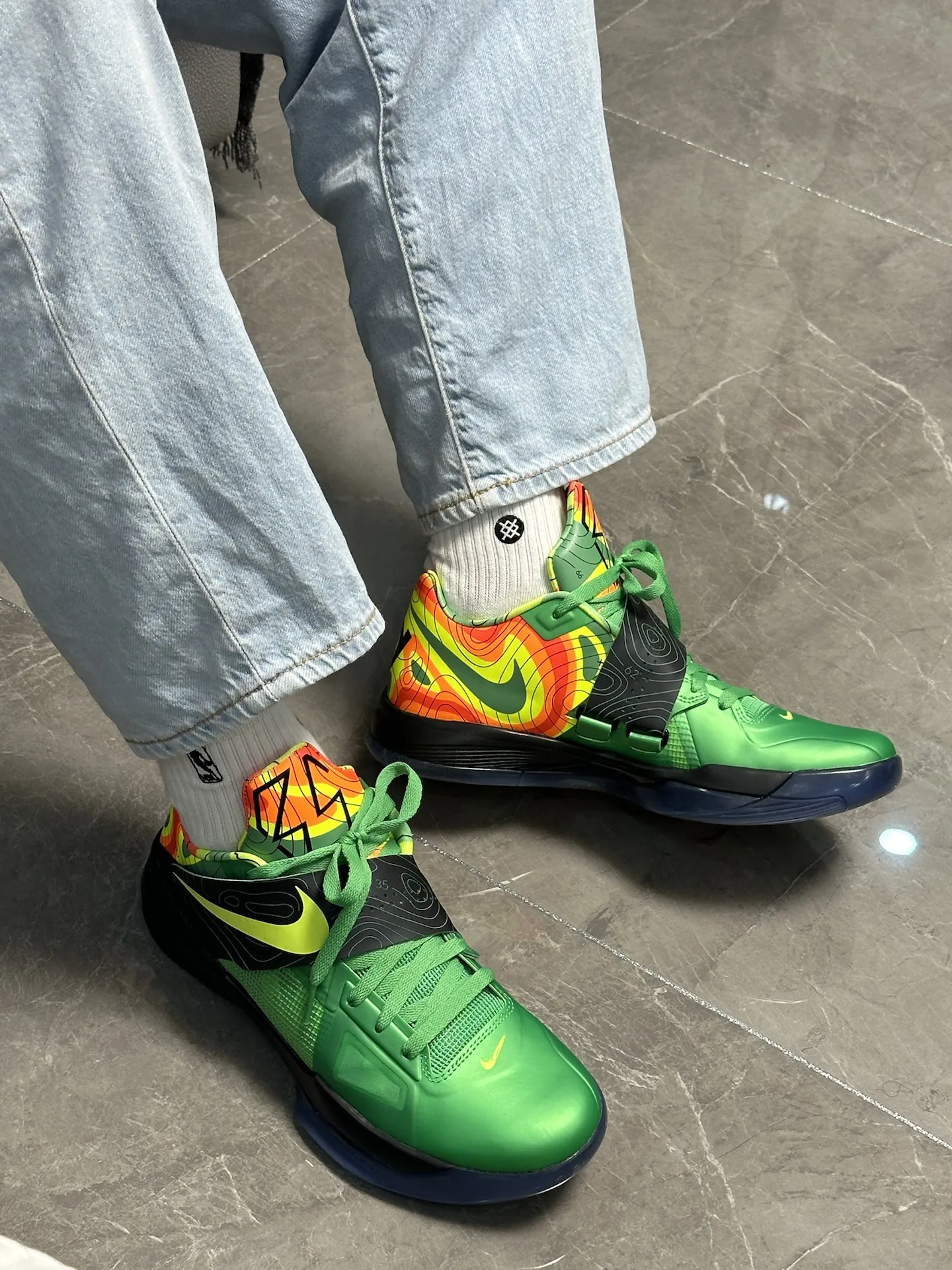 Weatherman Nike Kd Colorways Wearing Kd7 Weatherman Nike KD