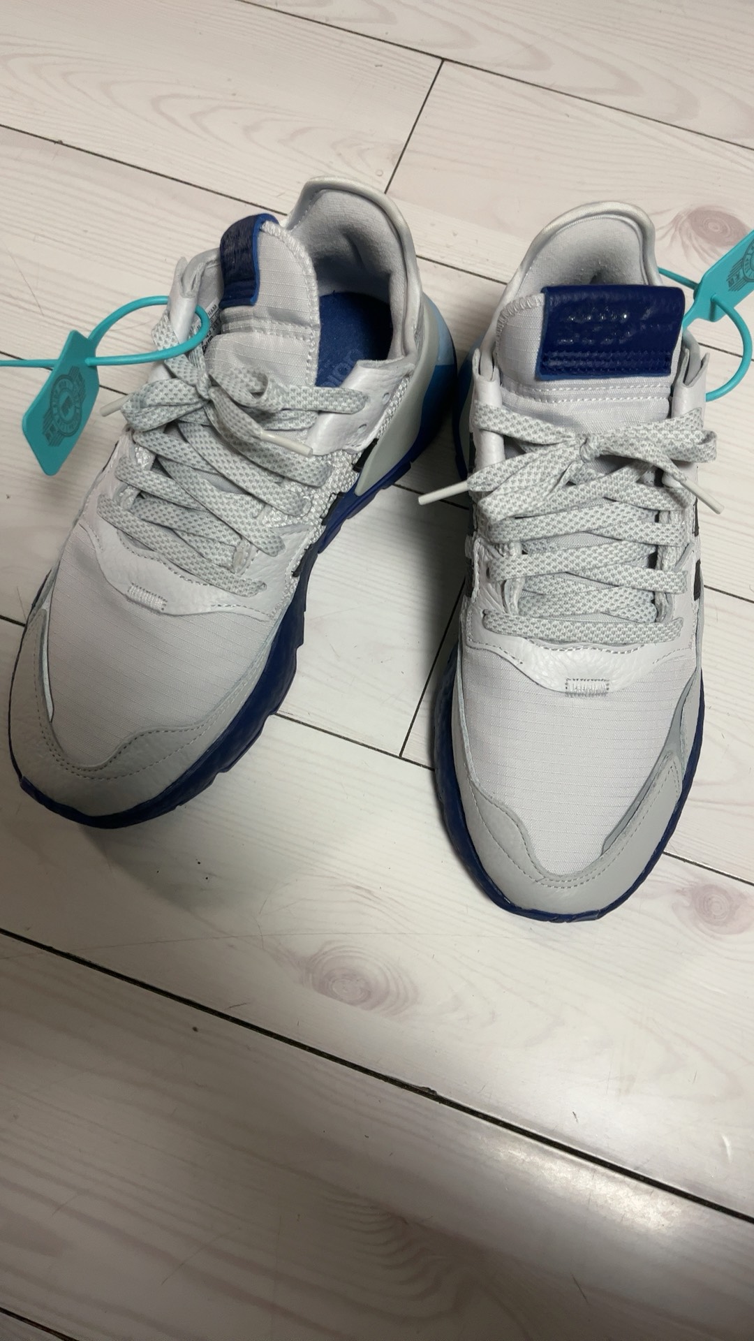 custom review-Adidas Originals Nite Jogger Slip-resistant Abrasion-resistant Breathable Low-Top Casual Shoes Unisex Gray Black Blue Adidas Originals Nite Jogger Slip-resistant Abrasion-resistant Дышащие Низкие Кеды Повседневные Унисекс Серый Черный Синий