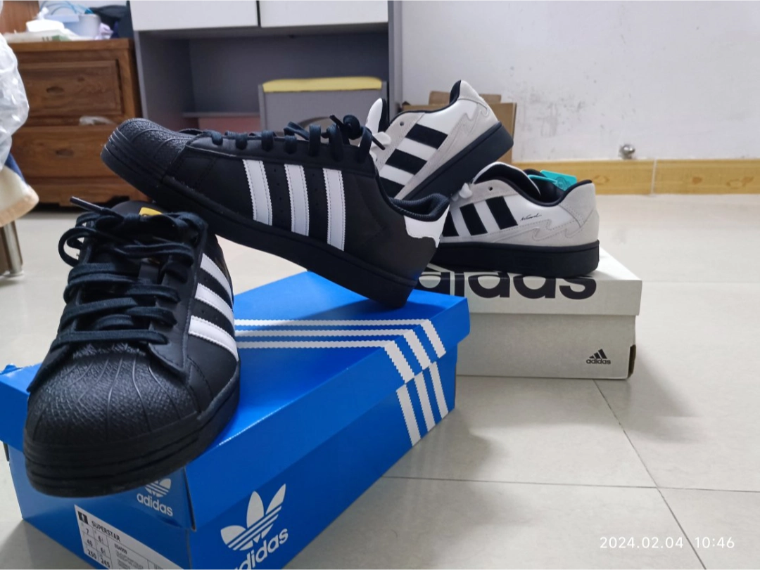 custom review-Adidas WCARD ADV Slip-resistant Скейтборд Кроссовки Унисекс Белый Серый Черный