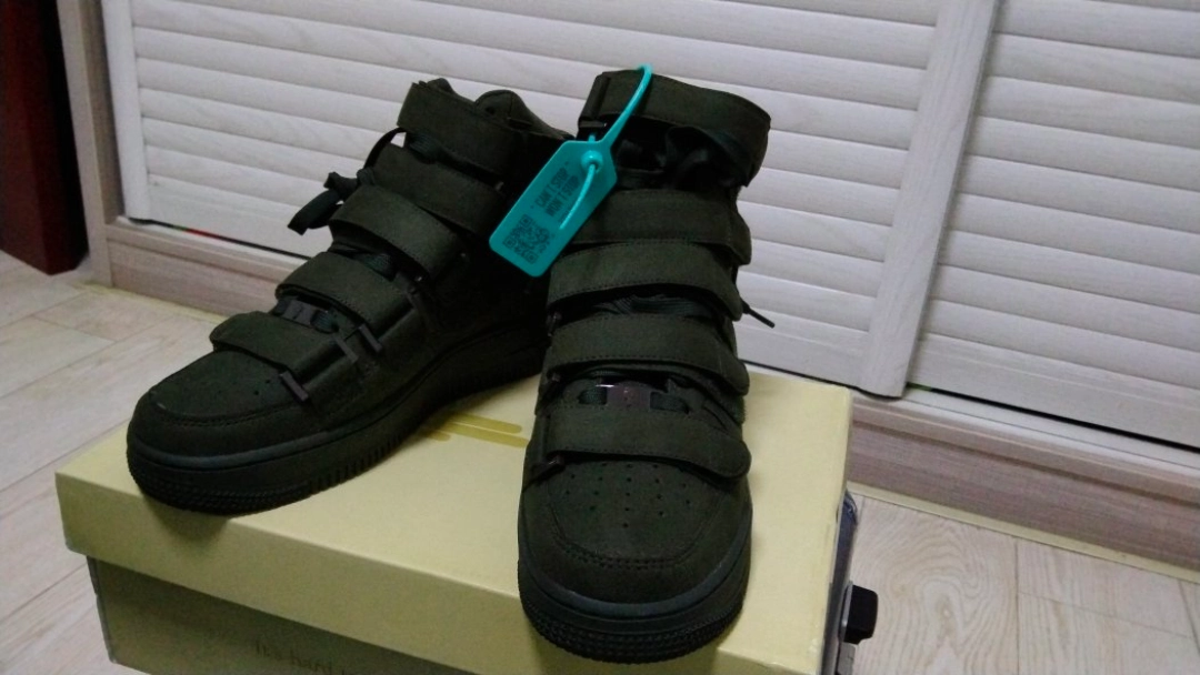 custom review-Billie Eilish x Nike Air FORCE 1 '07 SP 'Секвойя' Высокие Кроссовки для скейтбординга Унисекс Яшма