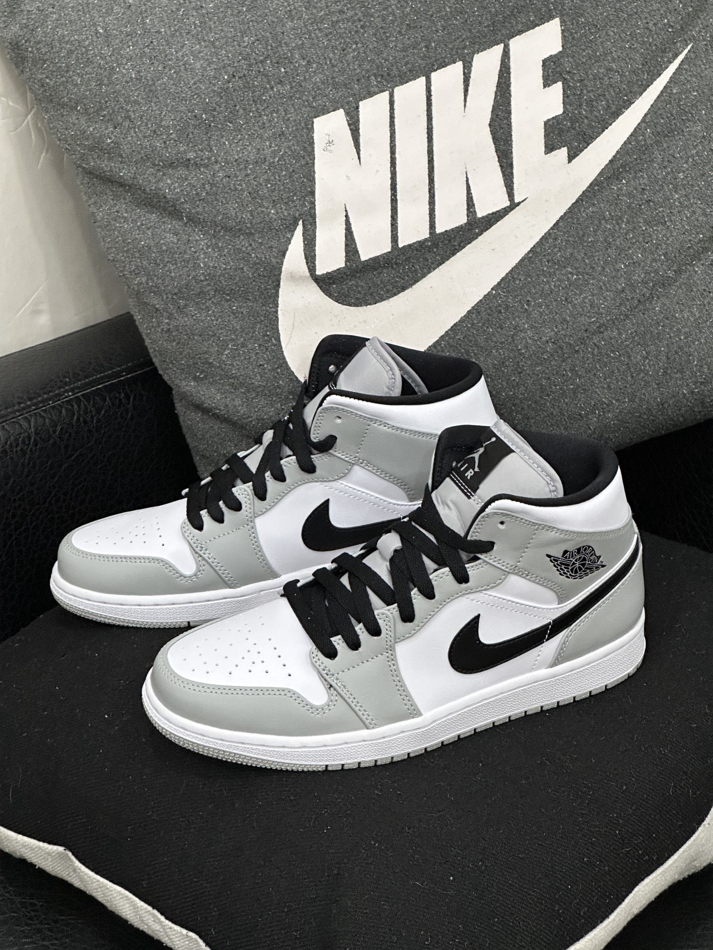 jordan air jordan 1 mid 烟灰🚬小dior