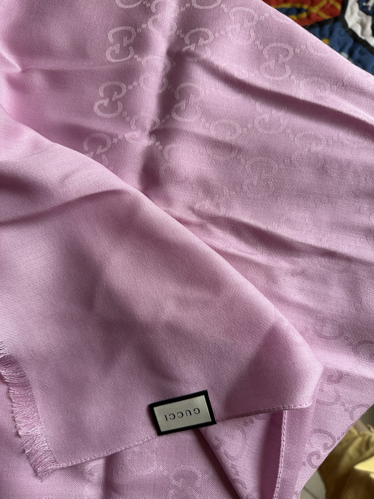 custom review-GUCCI Вязаные шарфы Женские Розовый