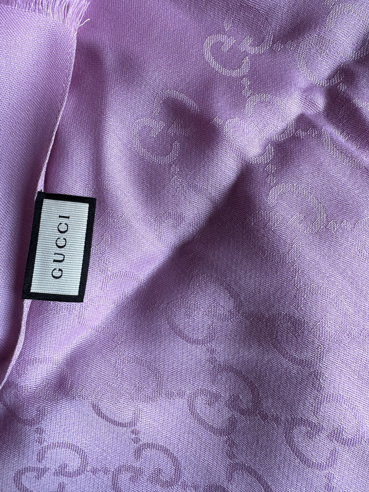 custom review-GUCCI Вязаные шарфы Женские Розовый