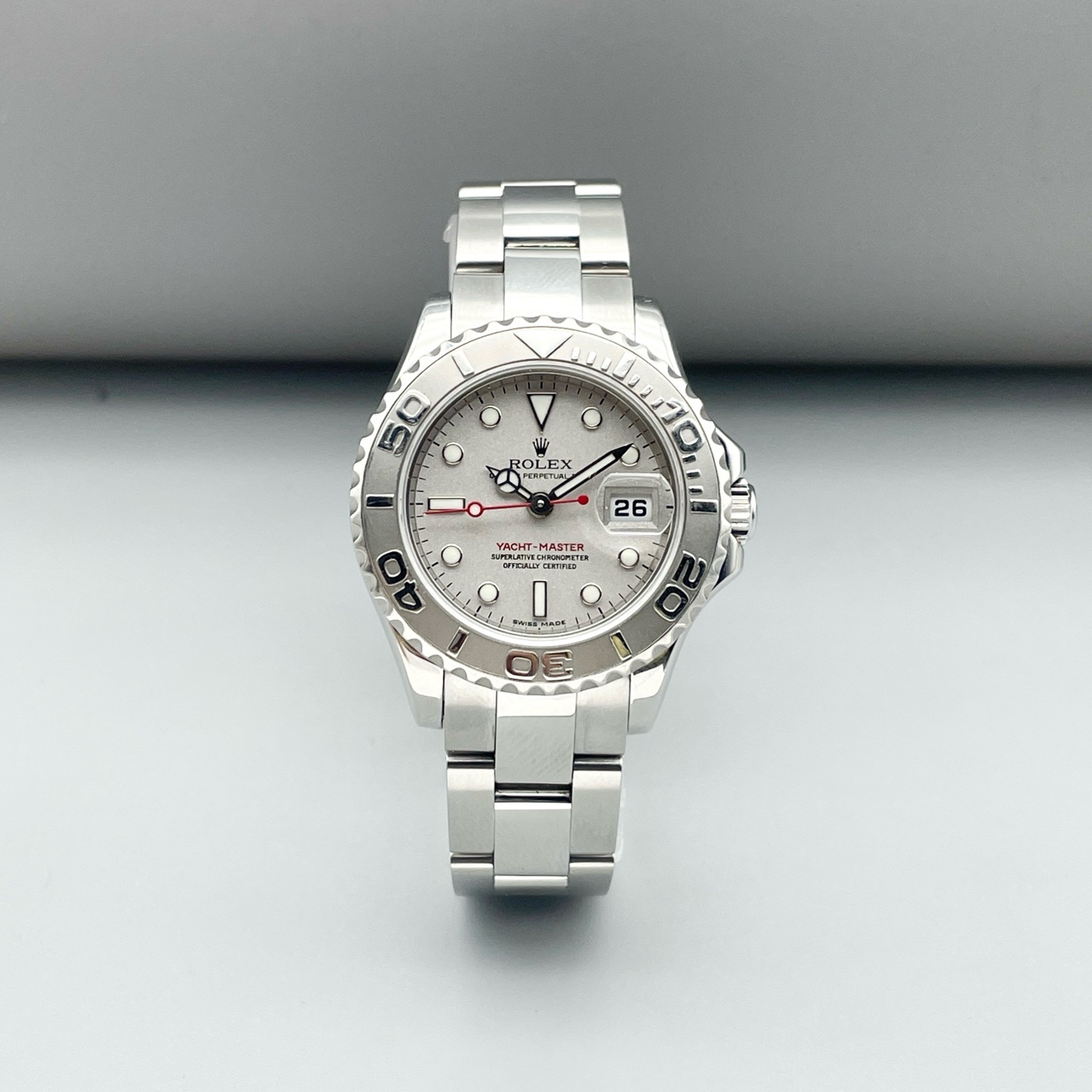 游艇名仕型 29mm银色不锈钢