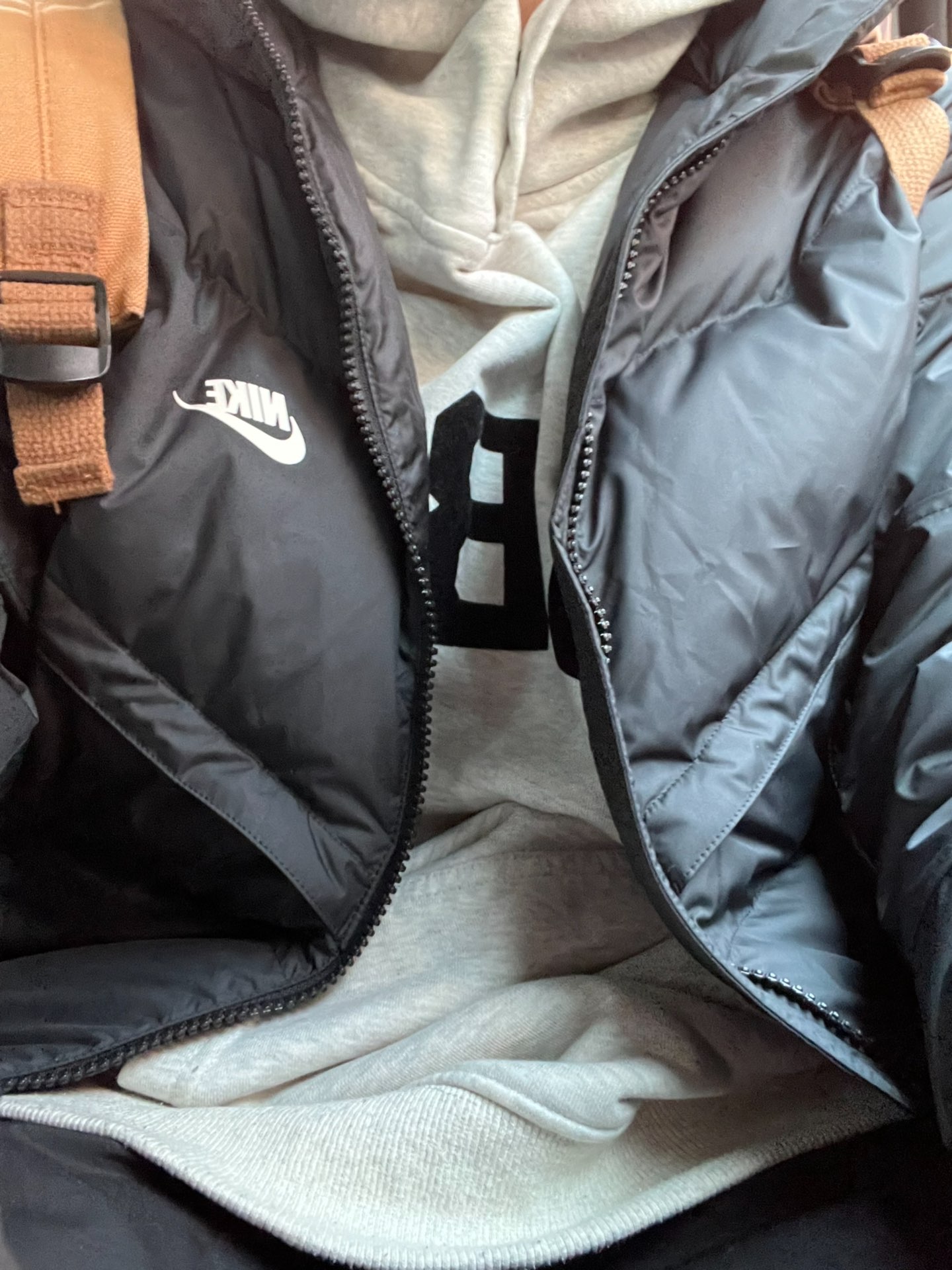 custom review-Nike Мужские Черные Пуховики