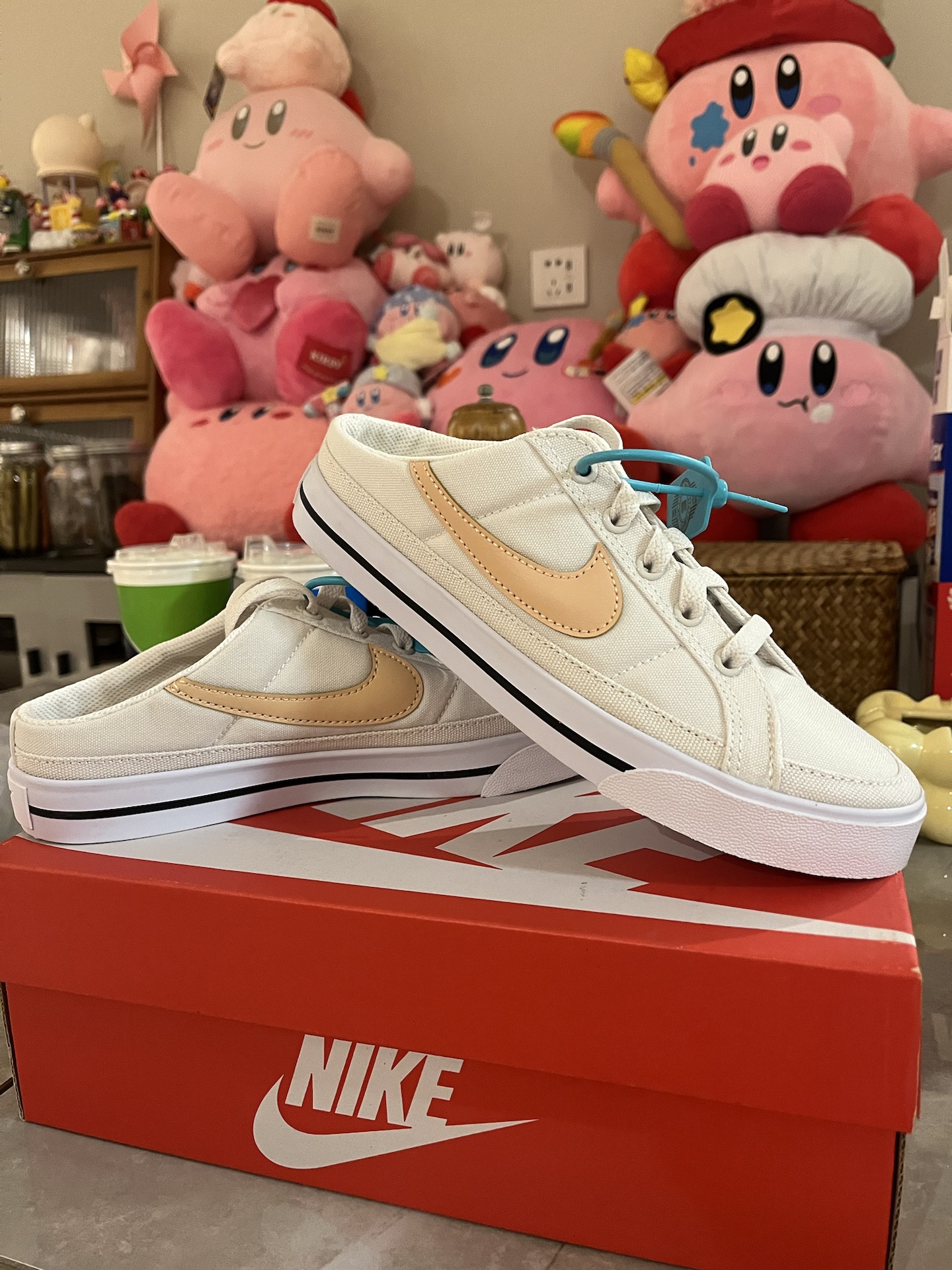 custom review-Nike Court Legacy Slip Resistant Abrasion Resistant Легкий Низкий Топ Скейтборд Кроссовки Женские Бежево-желтые