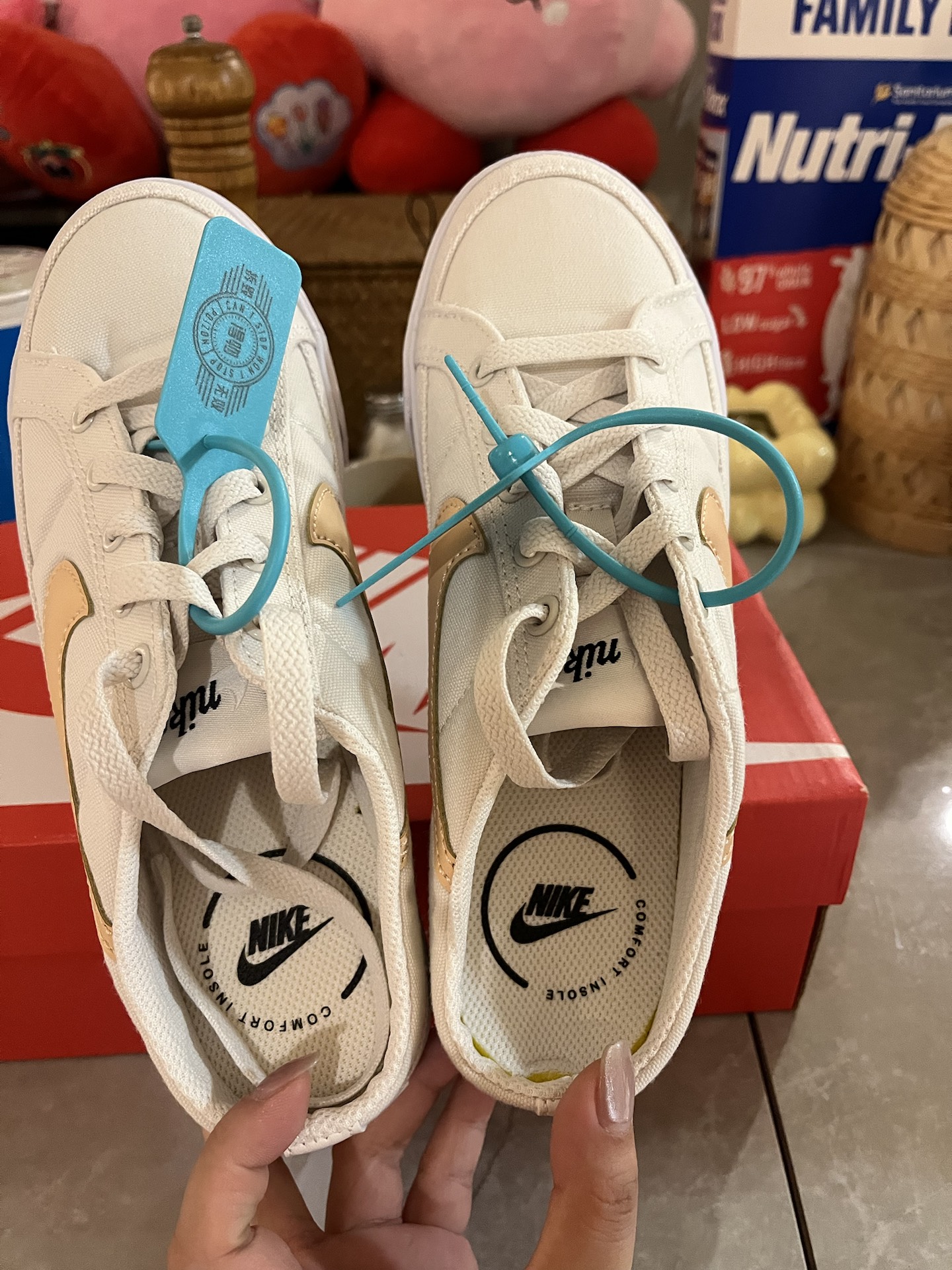 custom review-Nike Court Legacy Slip Resistant Abrasion Resistant Легкий Низкий Топ Скейтборд Кроссовки Женские Бежево-желтые