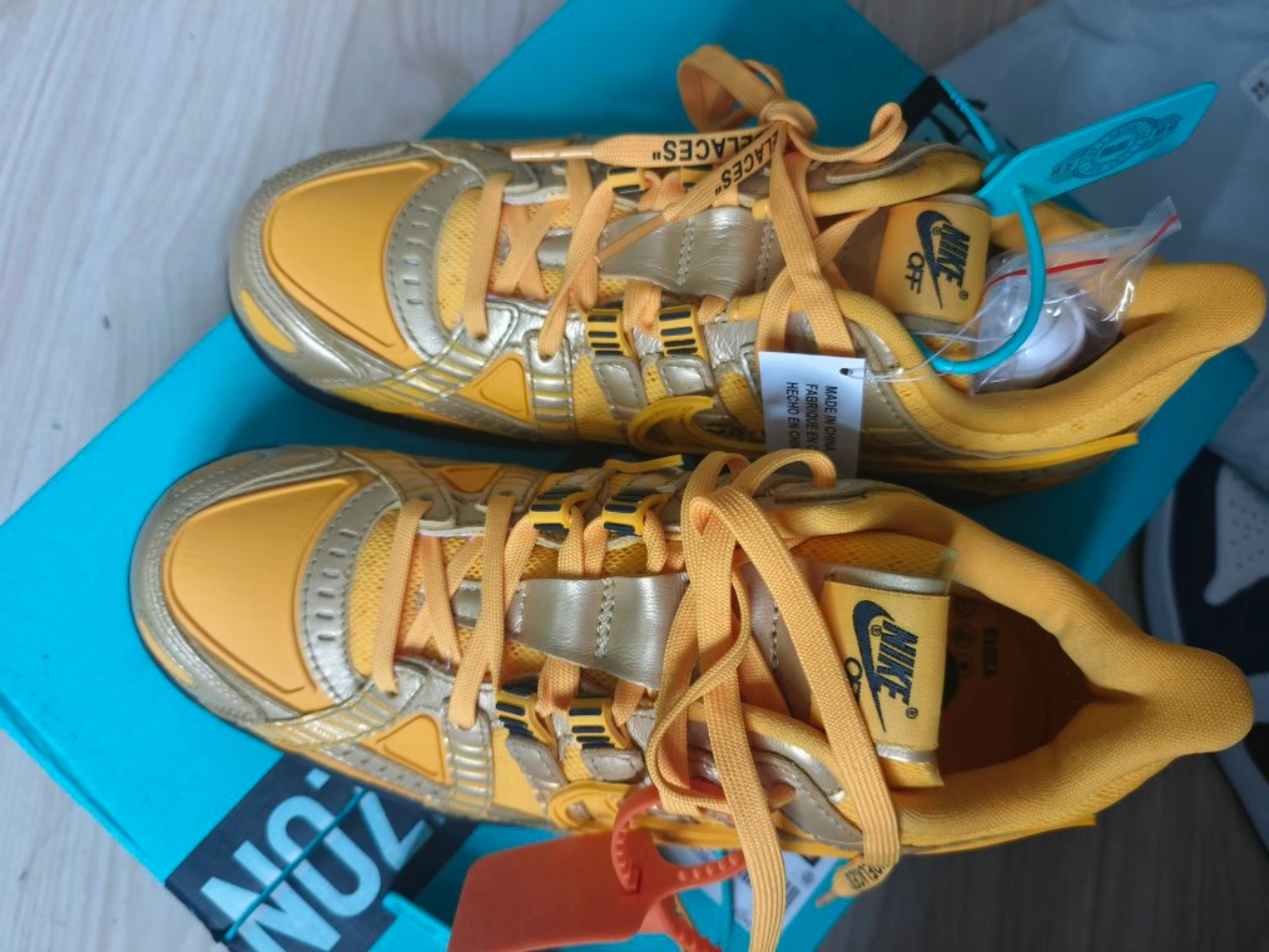 custom review-Off Белый x Nike Rubber Dunk 'Университетский Золотой' Низкие Скейтборд Кроссовки Унисекс Черный Золотой