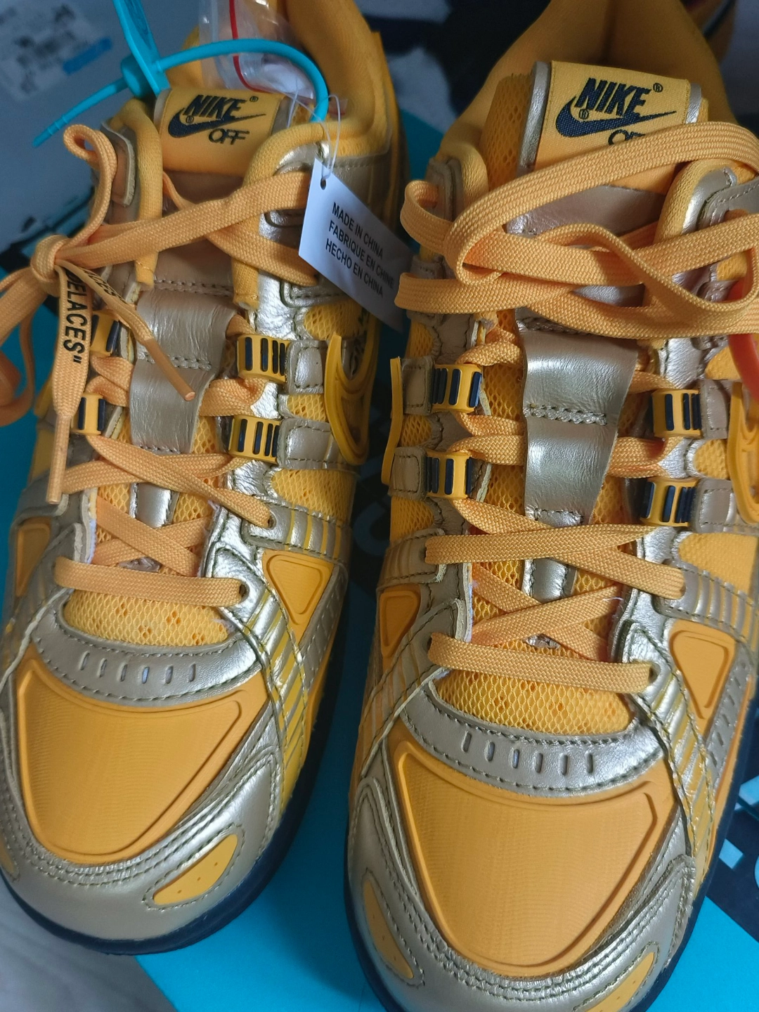 custom review-Off Белый x Nike Rubber Dunk 'Университетский Золотой' Низкие Скейтборд Кроссовки Унисекс Черный Золотой