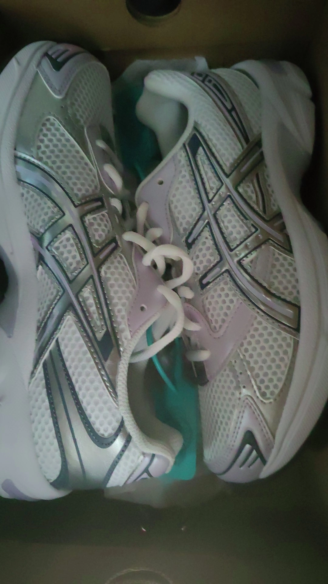 custom review-ASICS Gel 1130 Амортизация Износостойкий Низкий Топ Городской Коммутатор Беговые кроссовки Женские Белые Серебряные