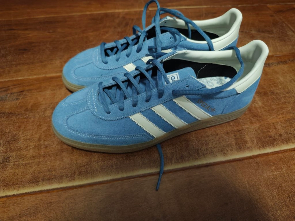 custom review-Adidas Handball Spezial Core Blue Cream White Gum