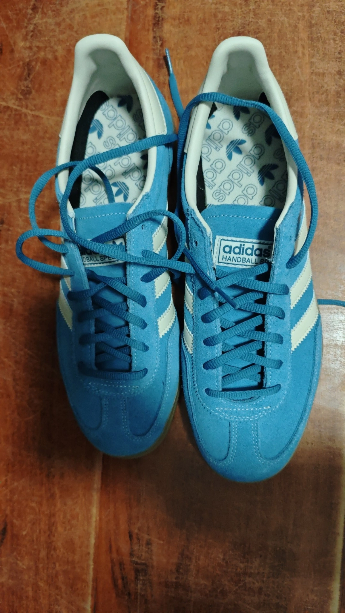 custom review-Adidas Handball Spezial Core Blue Cream White Gum