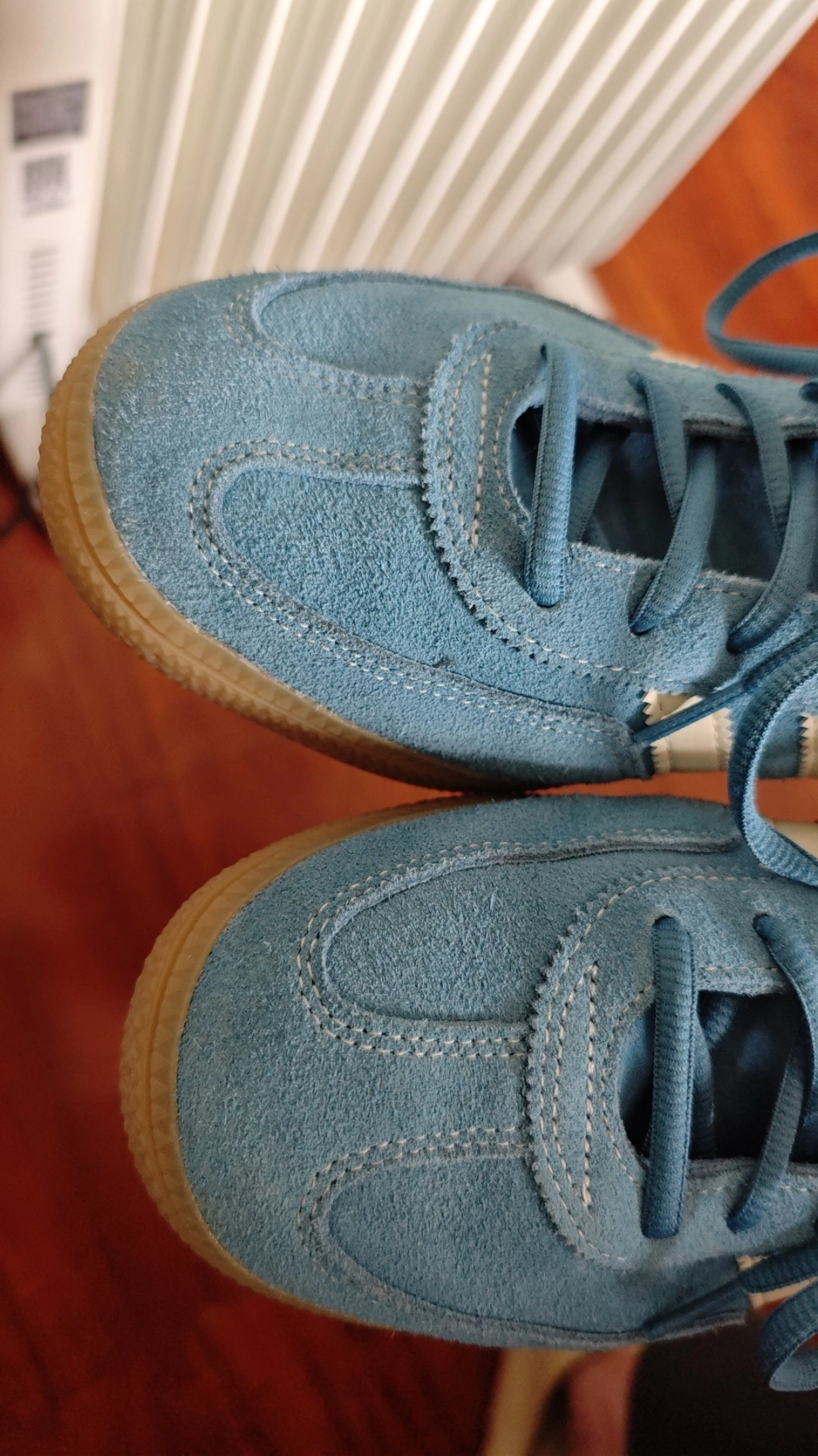 custom review-Adidas Handball Spezial Core Blue Cream White Gum