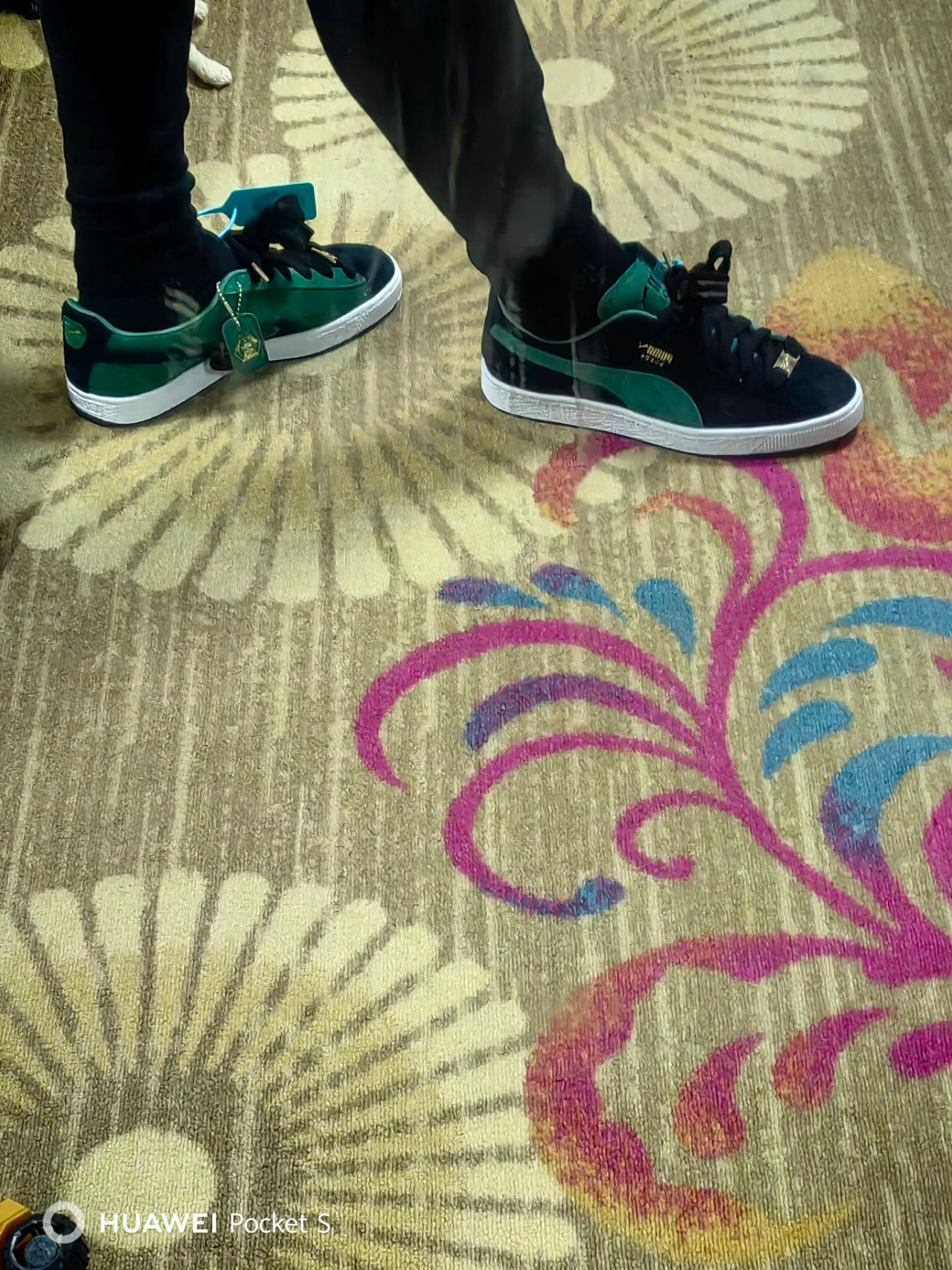 custom review-PUMA Suede ARCHIVE REMASTERED Устойчивые к истиранию Низкие Кроссовки для скейтбординга Унисекс Черный Зеленый