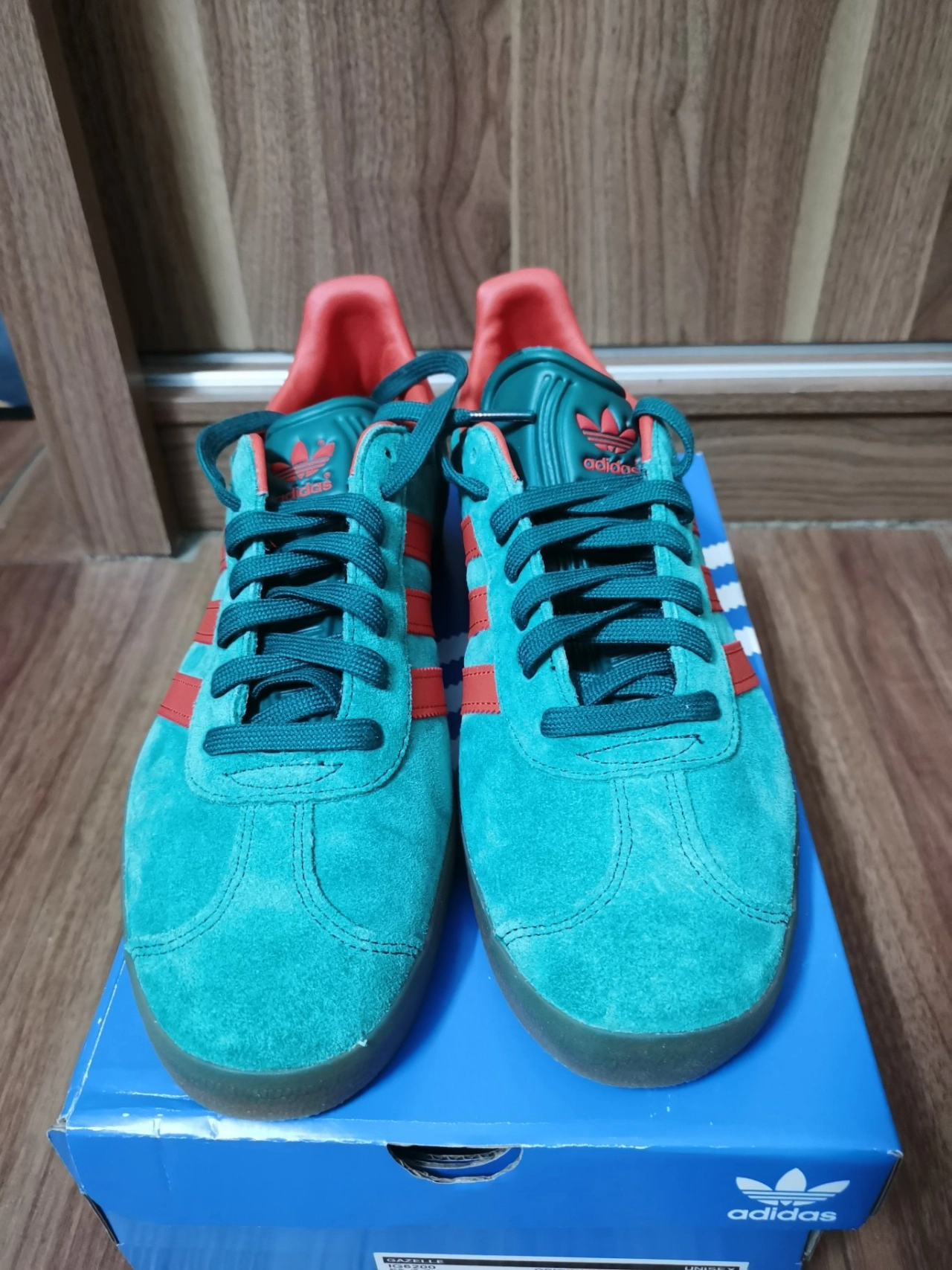 custom review-Adidas Originals Gazelle Износостойкий и Легкий Низкий Топ Кроссовки для скейтбординга Мужские Зеленые