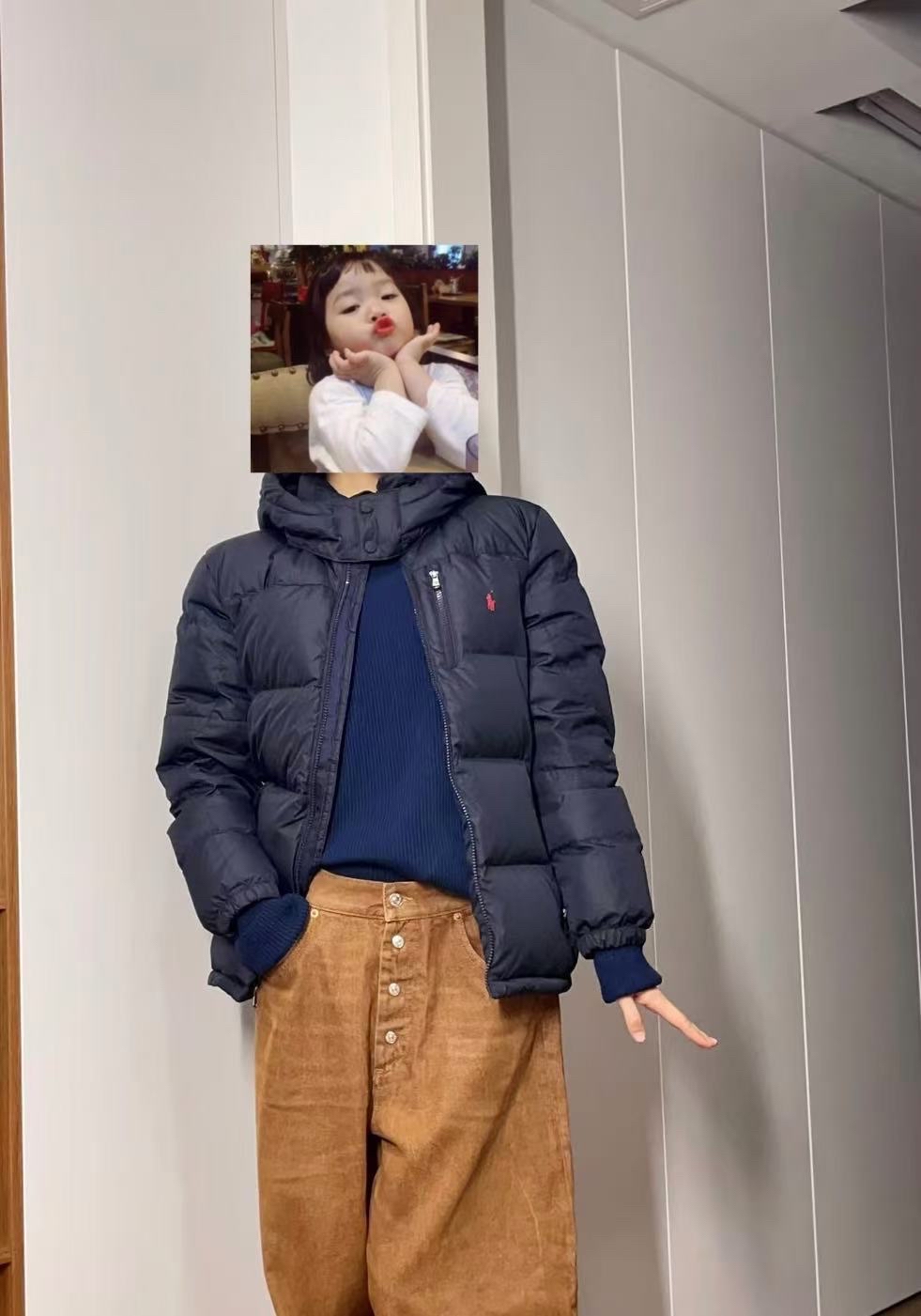 custom review-Polo Ralph Lauren Down Jacket Blue Kids