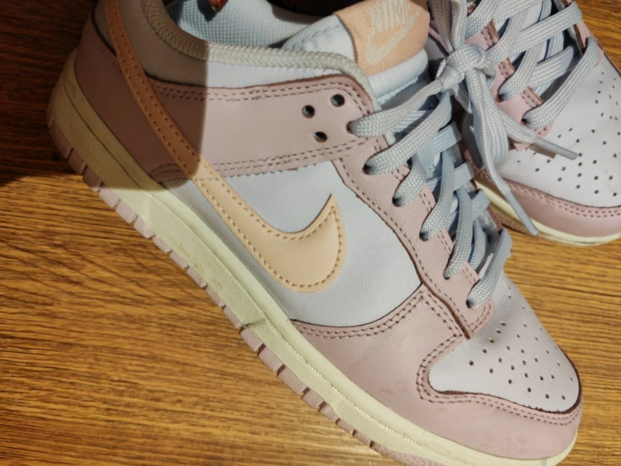 custom review-Nike Dunk 'ATMOSPHERE' Розовый Низкий Топ Скейтборд Кроссовки Женские Синий Фиолетовый Розовый