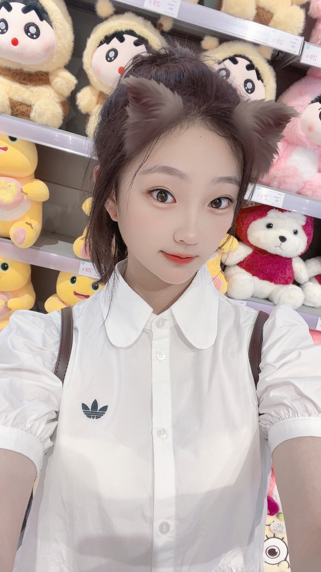 custom review-Adidas Originals Короткое платье с короткими рукавами для женщин белое