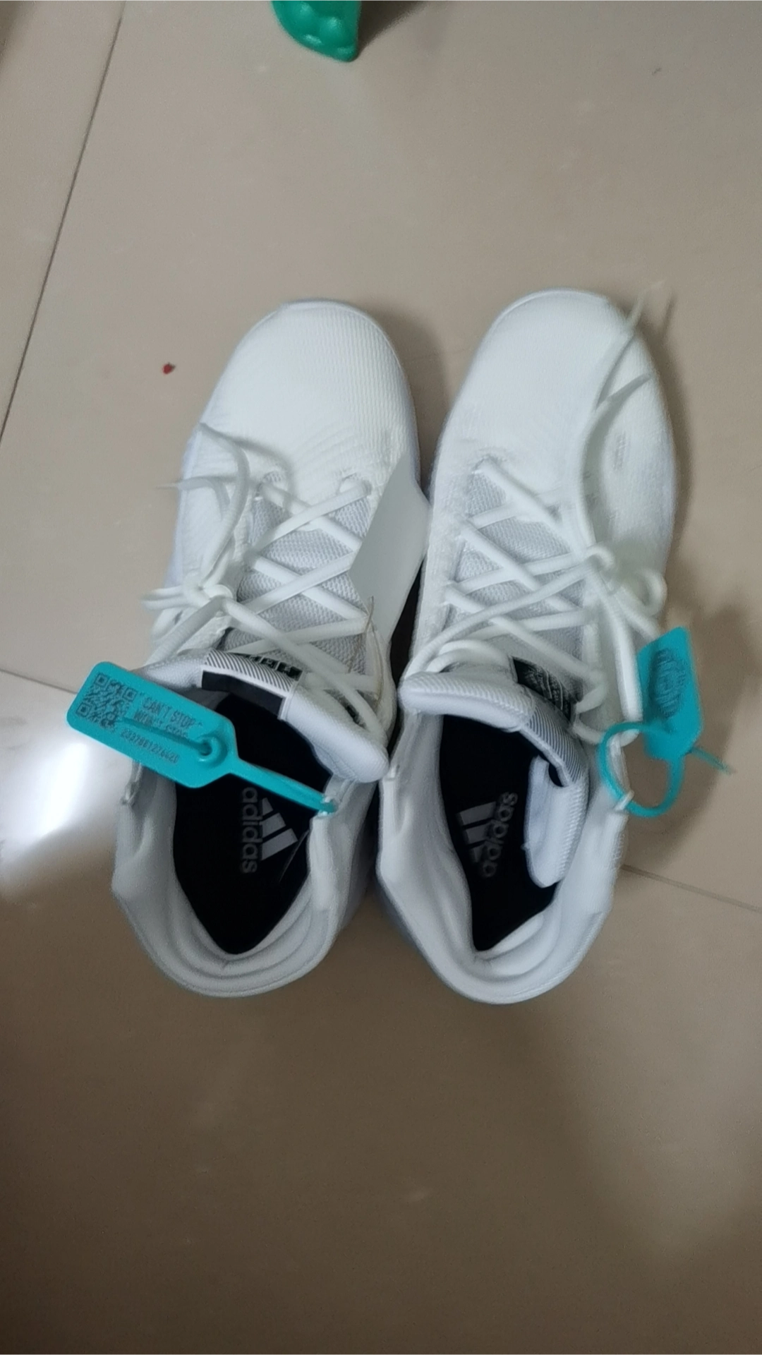 custom review-Adidas Pro Bounce 2018 Амортизаторы Slip-resistant MID Топ Баскетбольные кроссовки Мужской Экрю Азиатская Версия