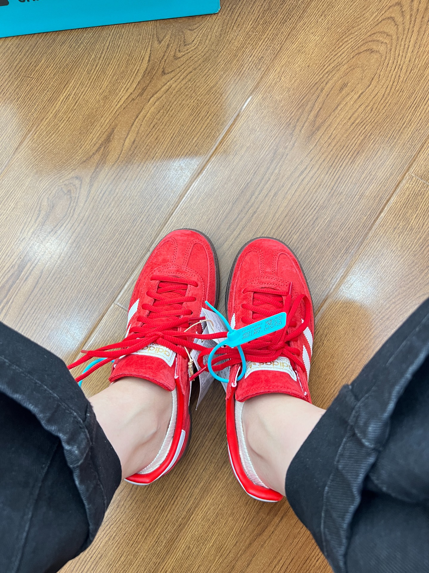 custom review-Adidas Handball Spezial Scarlet Gum