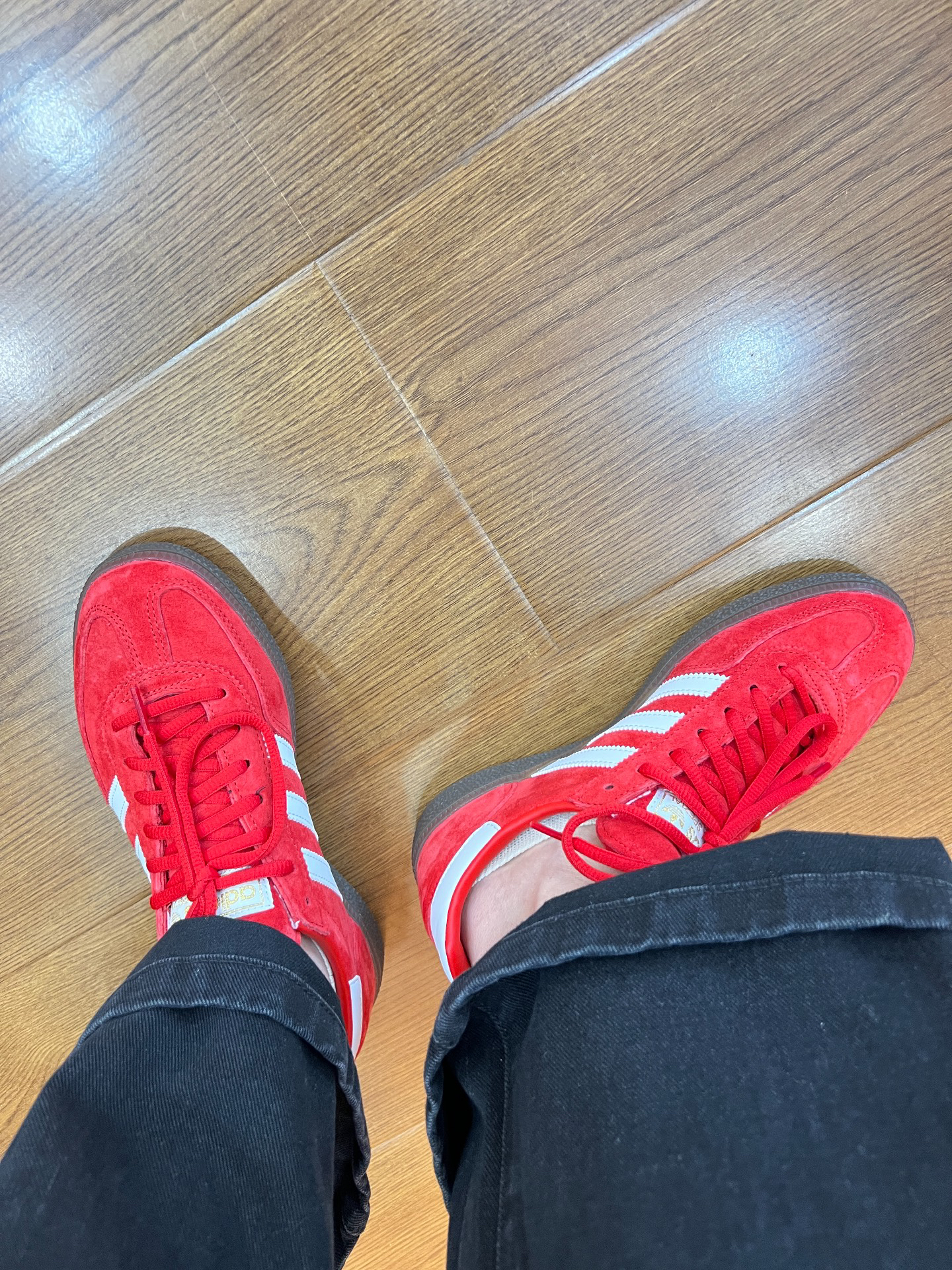 custom review-Adidas Handball Spezial Scarlet Gum