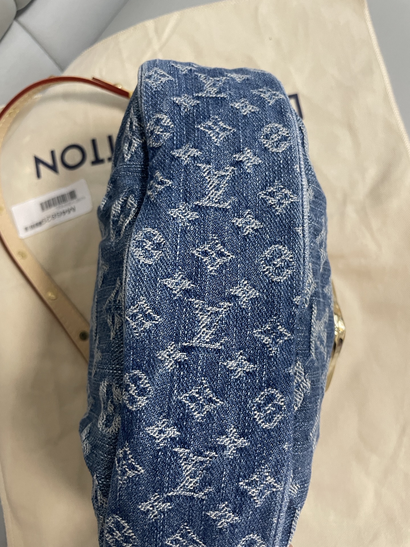 lv牛仔丹宁元宝包 停产了 每一个都是珍贵的孤品