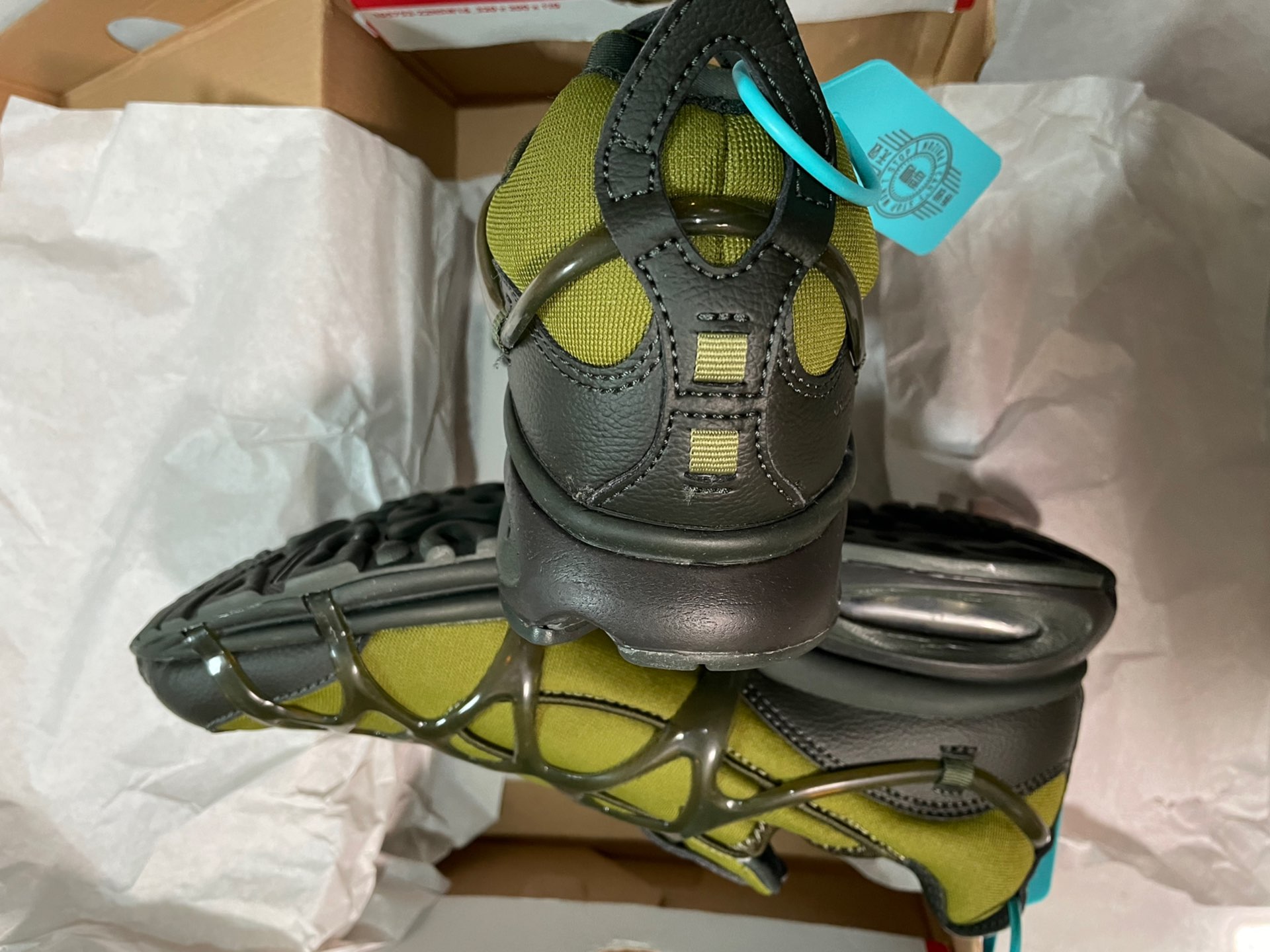 custom review-Nike Air Kukini Low Топ Casual Мужской Зеленый