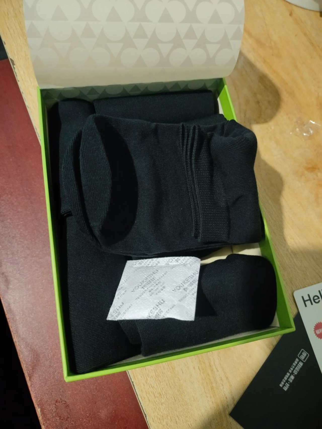 custom review-YOUKESHU Мужские подарочные коробки с носками