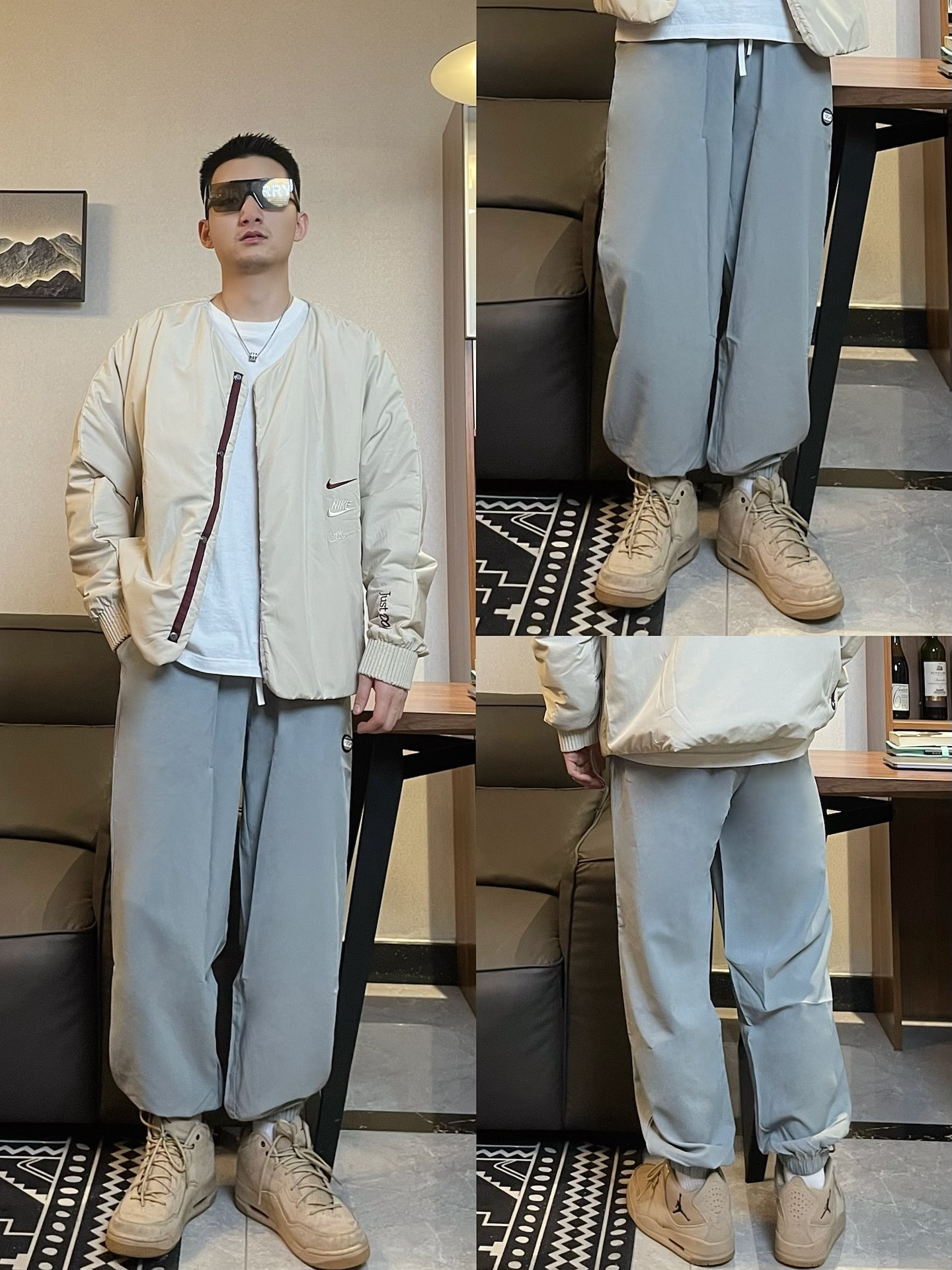 关于我第一次穿灰绿色的裤子