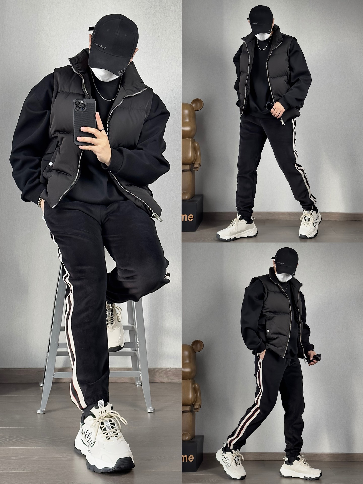 ootd男生通勤休闲简约穿搭,保暖又时尚!