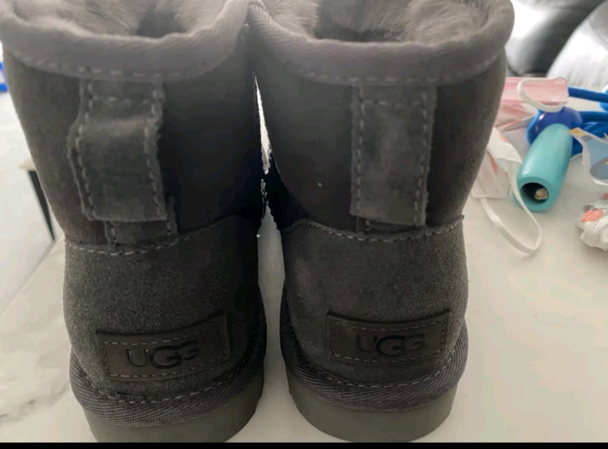 custom review-UGG CLASSIC MINI Короткий Снегокат Женские Черный