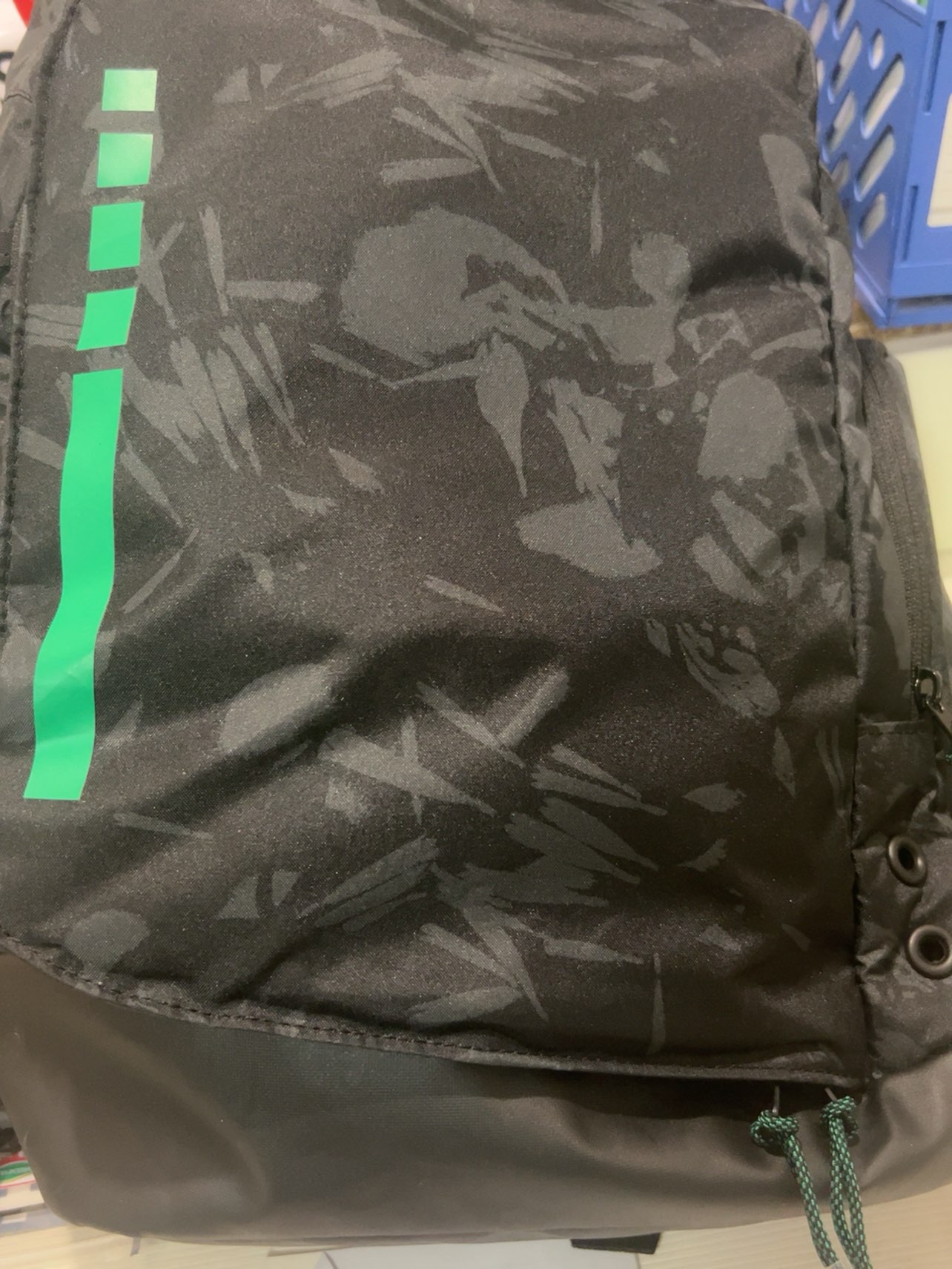 custom review-Nike Hoops Elite Pro Basketball Backpack Men Coal Black/Athletic Green