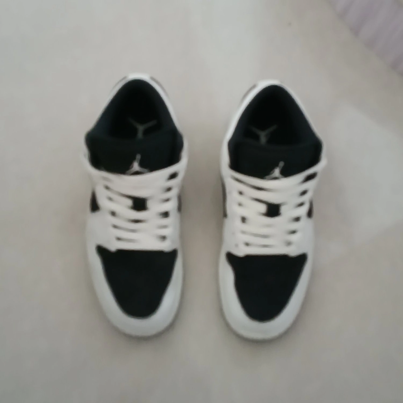 custom review-Jordan Air Jordan 1 Low 'Quai 54' Устойчивые к истиранию Низкие Баскетбольные Кроссовки Мужские Черно-Белые