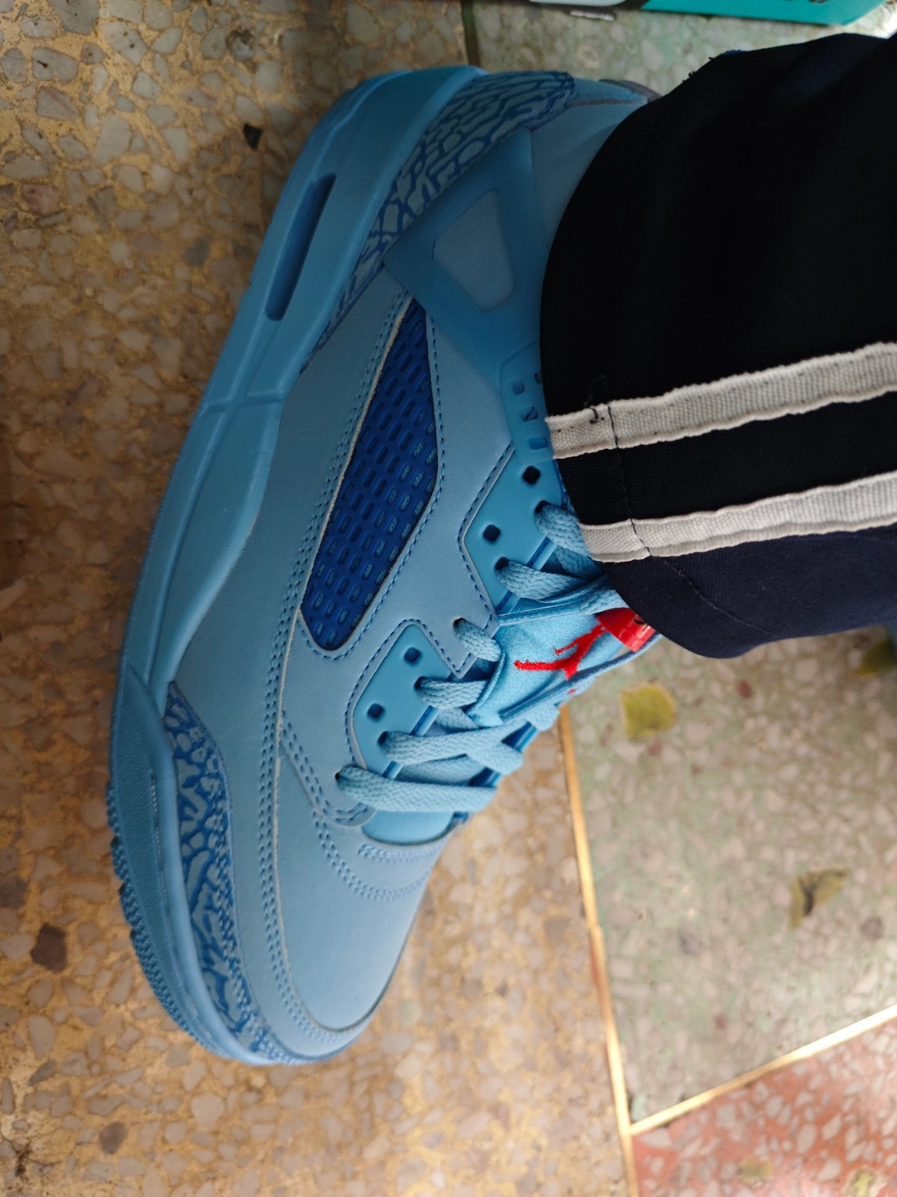 custom review-Jordan Spizike Low "Houston Oilers"