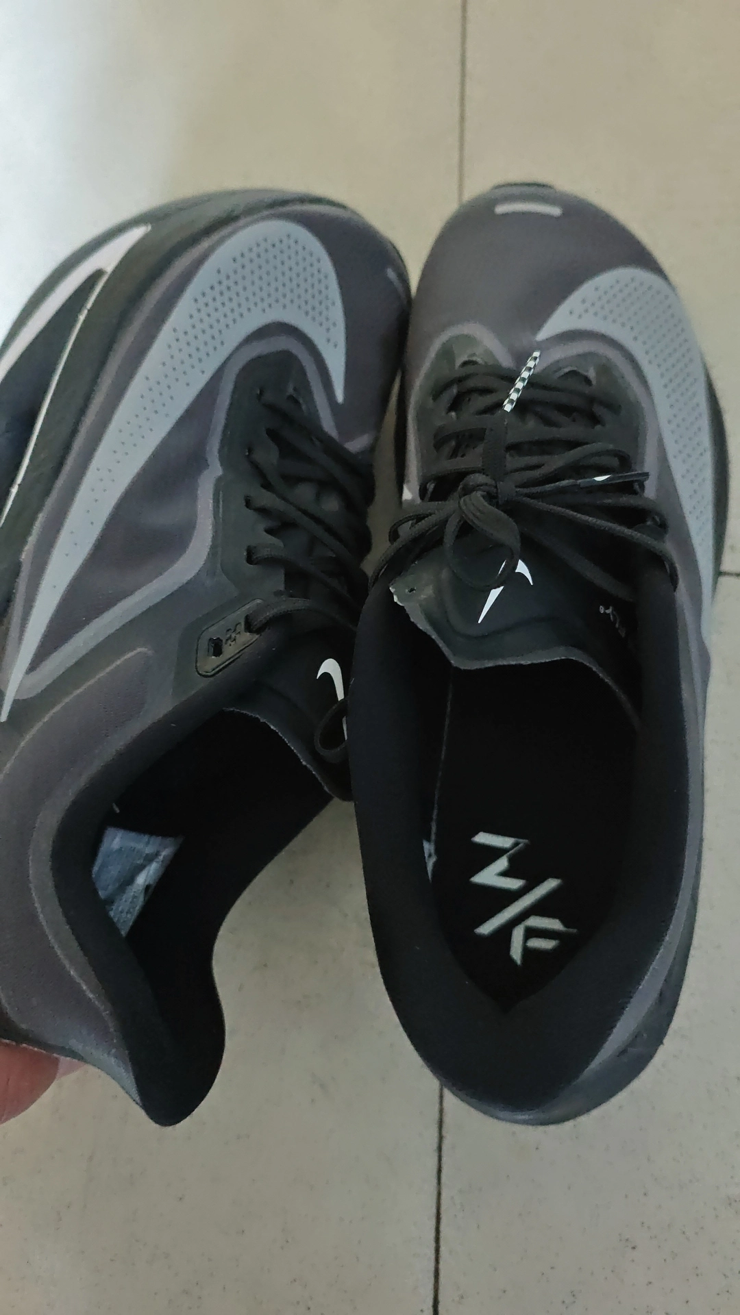custom review-Nike Zoom Fly 6 Slip-Resistant Supportive Rebound Low-Top Беговые кроссовки Мужские Черный Серый