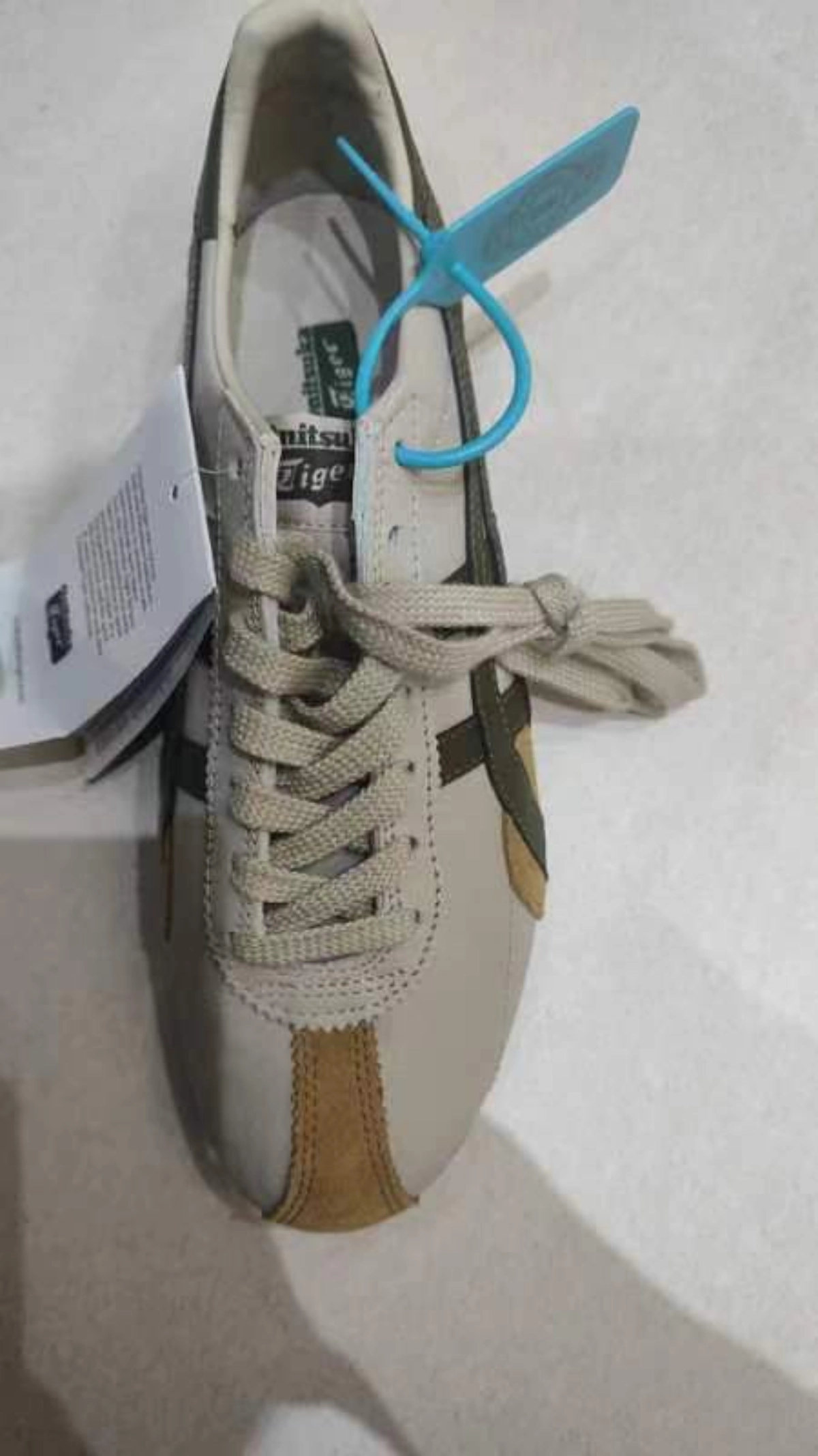 custom review-Onitsuka Tiger Runspark Аbrasion Resistant Низкий Топ Повседневные Беговые Кроссовки Унисекс Бежево-Желтые