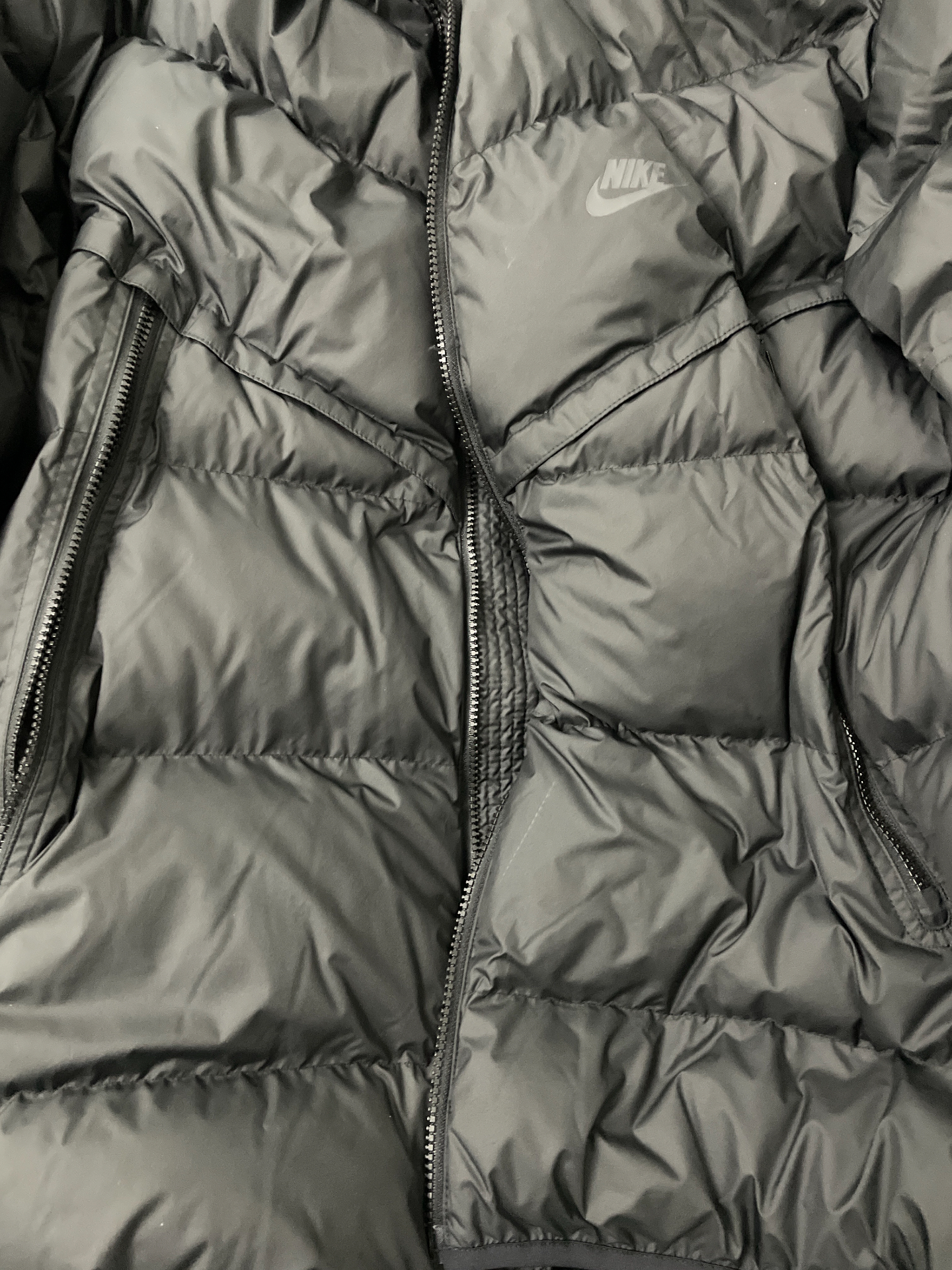 custom review-Nike SportswearPrimaLoft Куртка Мужская Черная